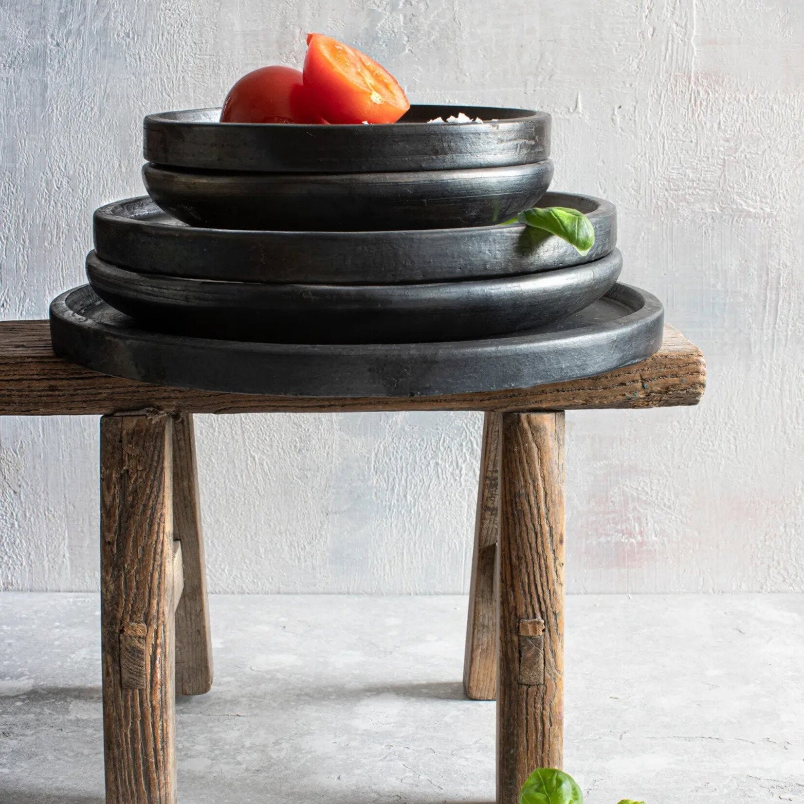 Bazar Bizar Antwerp The Burned Classic Plate - Black - M
