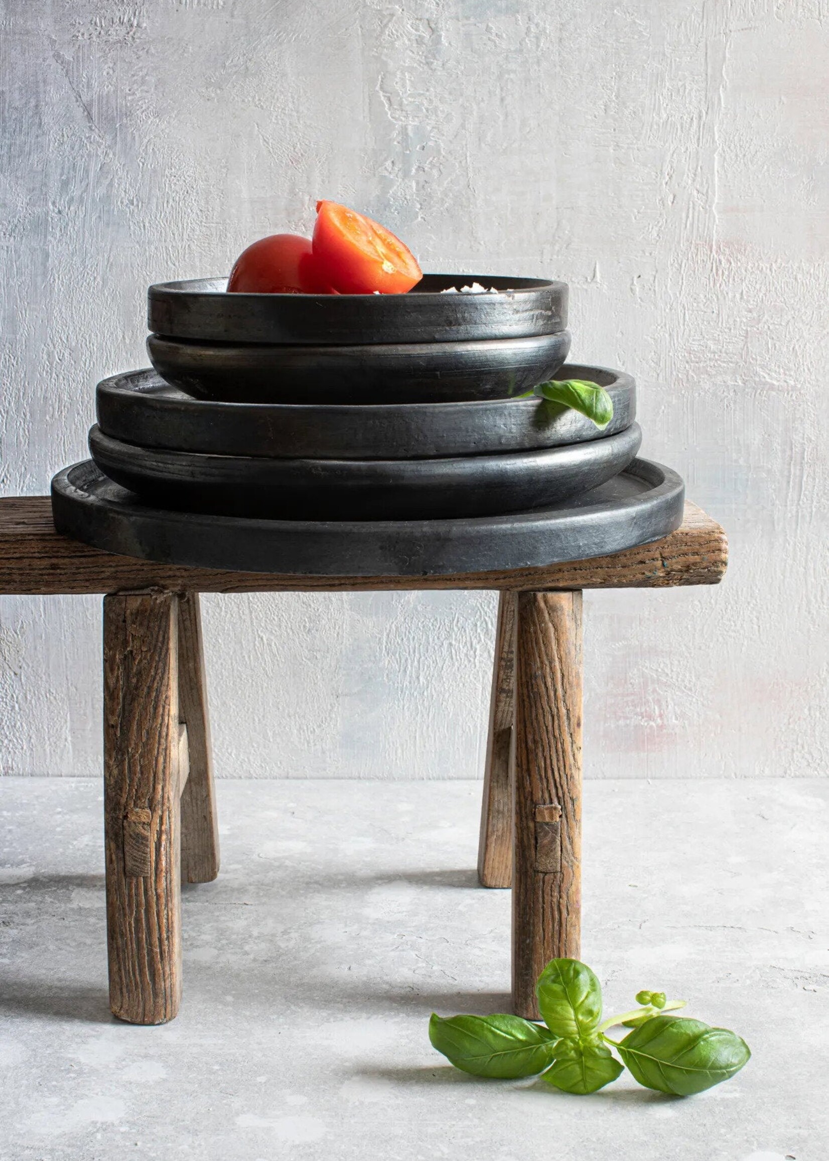 Bazar Bizar Antwerp The Burned Classic Plate - Black - M