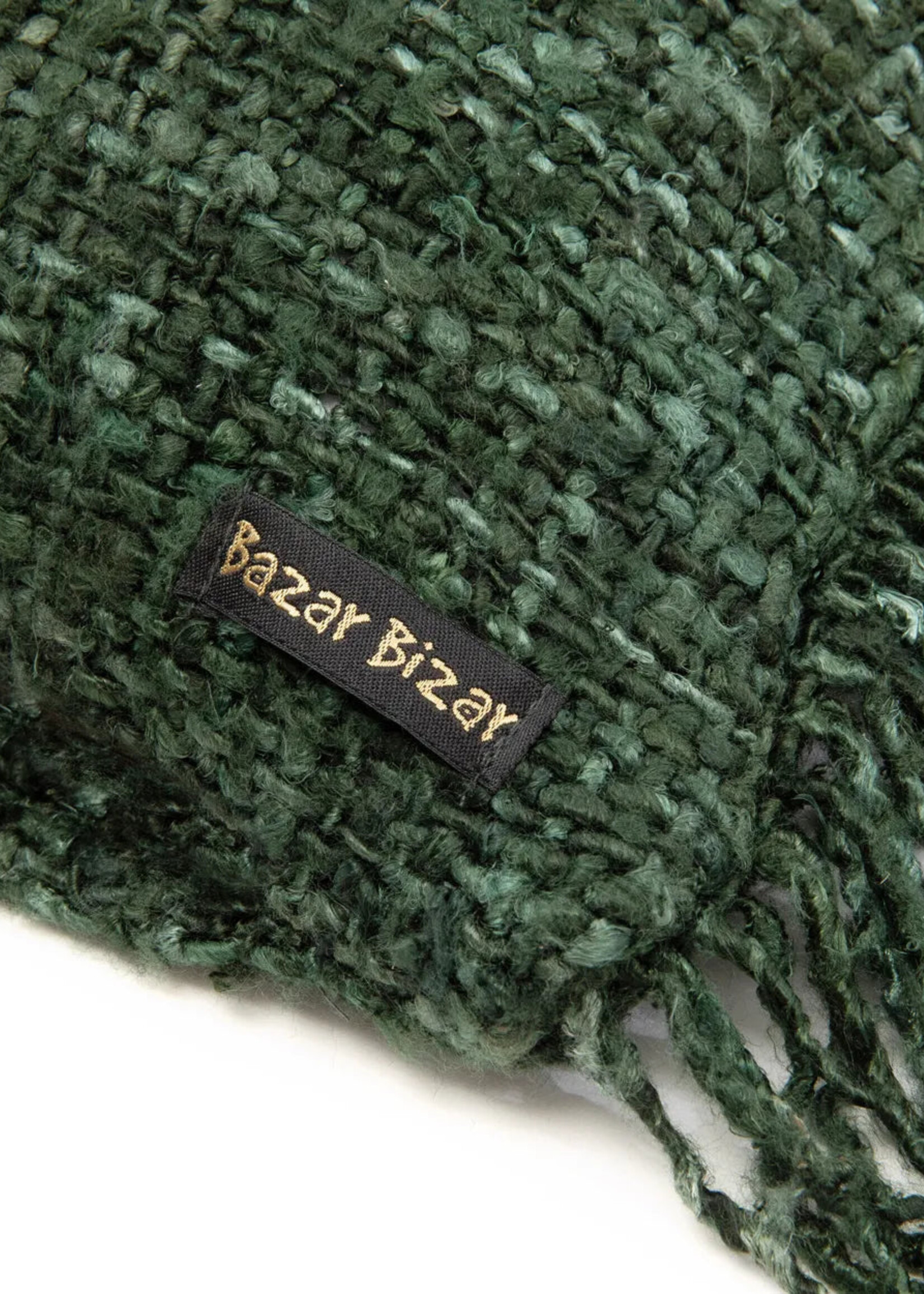 Bazar Bizar Antwerp The Oh My Gee Cushion Cover - Forest Green - 35x100