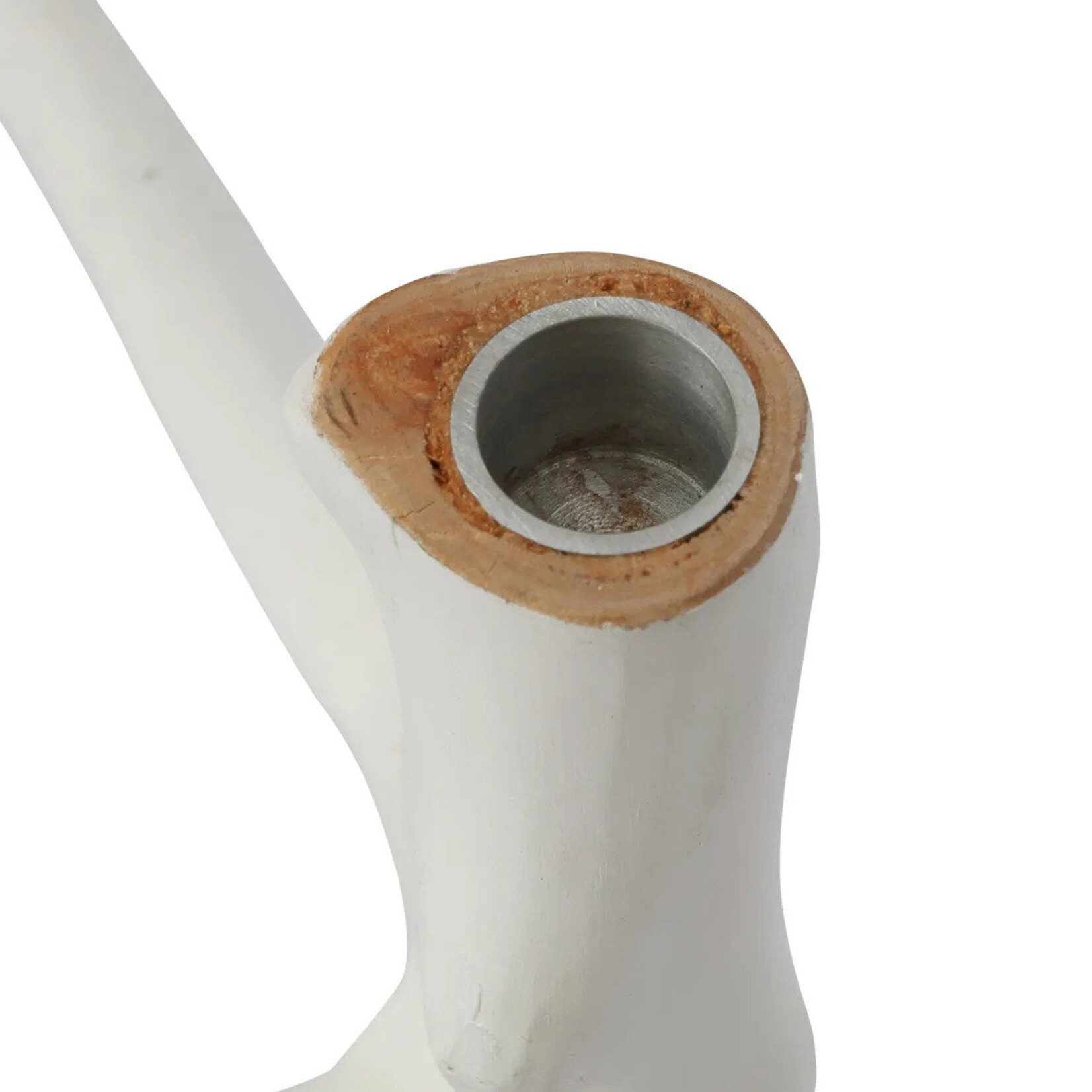 Bazar Bizar Antwerp The Triple Twig Candle Holder - White