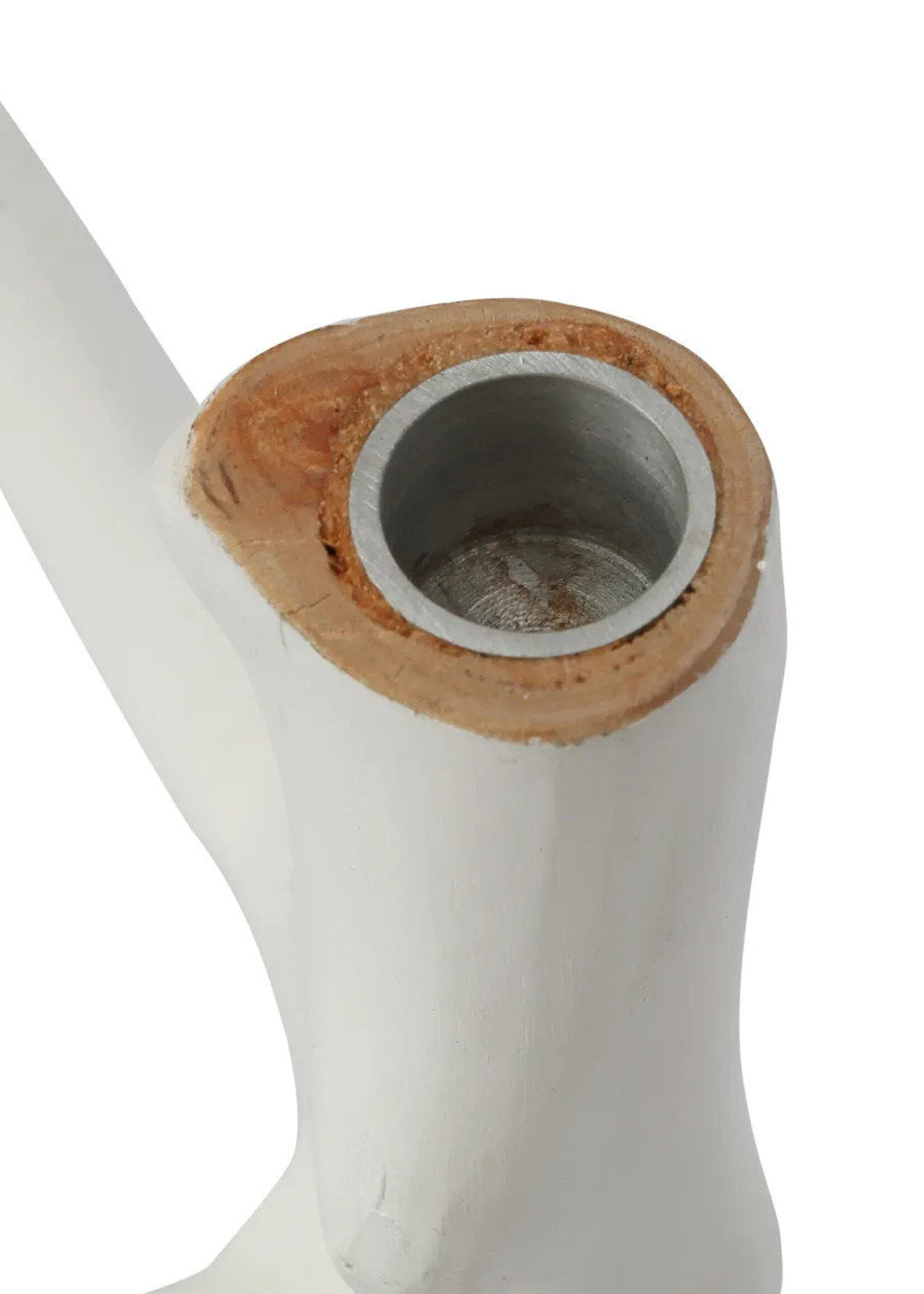 Bazar Bizar Antwerp The Triple Twig Candle Holder - White