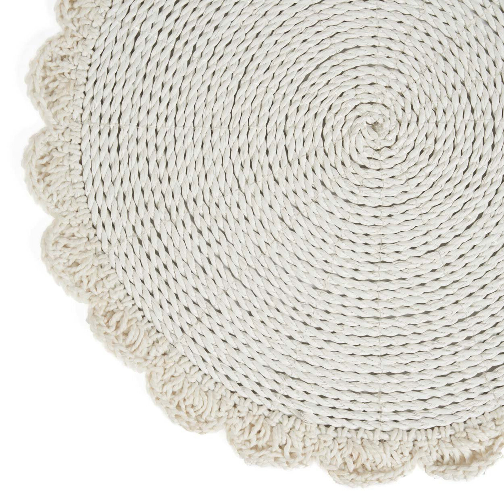 Bazar Bizar Antwerp The Macrame Marriage Placemat - Natural