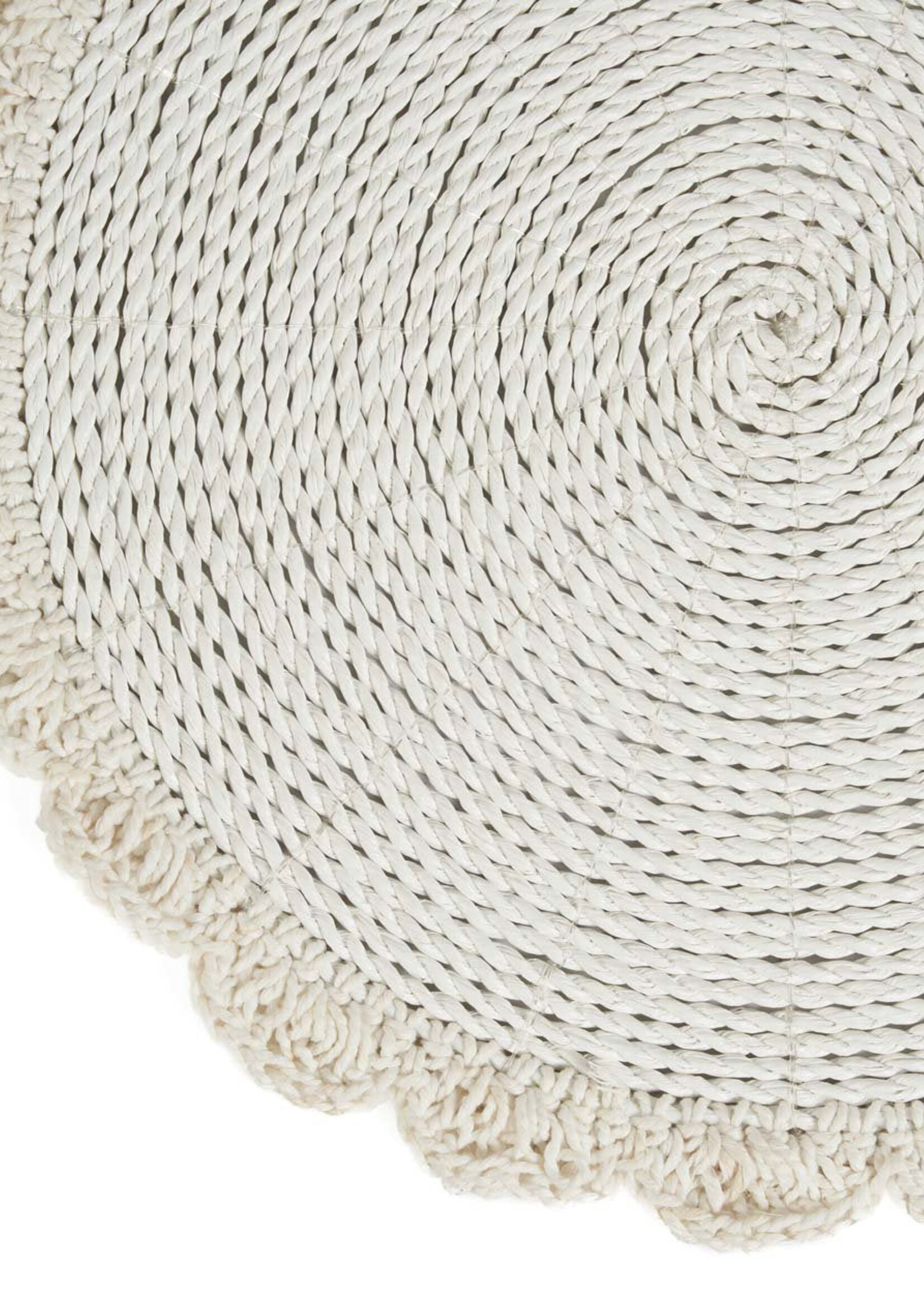 Bazar Bizar Antwerp The Macrame Marriage Placemat - Natural