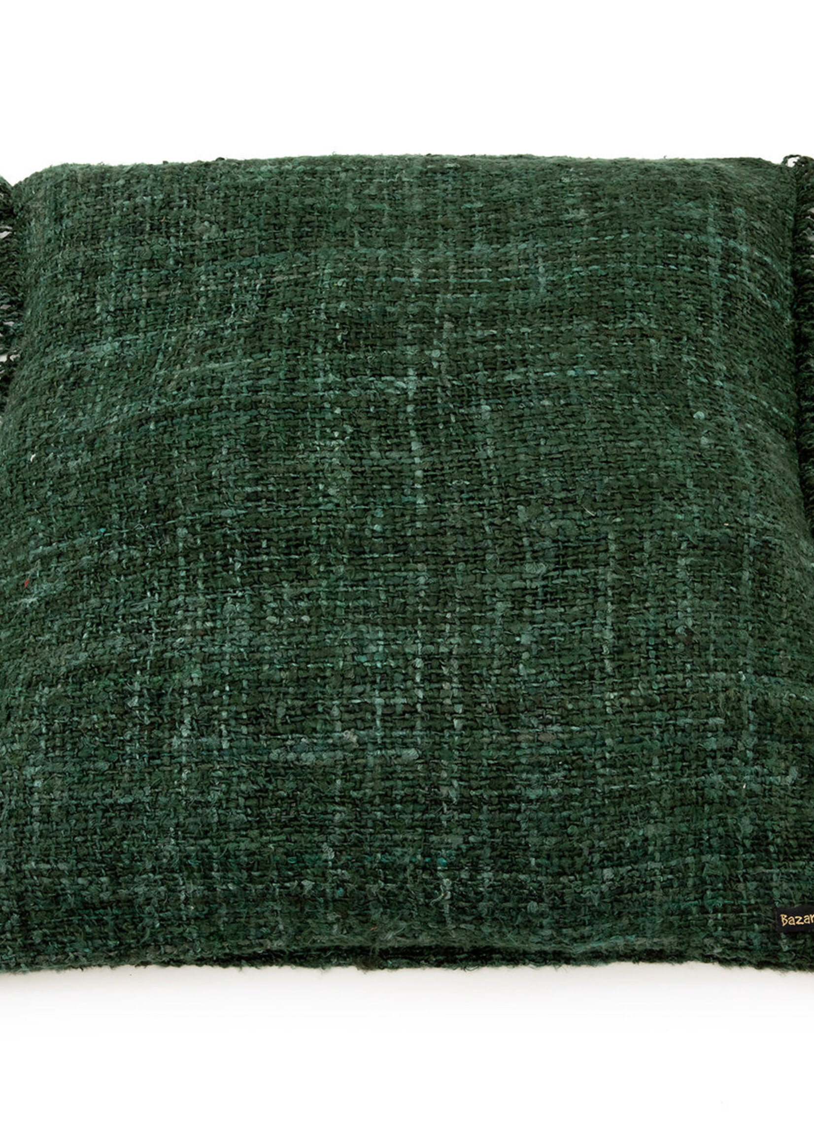 Bazar Bizar Antwerp The Oh My Gee Cushion Cover - Forest Green - 60x60
