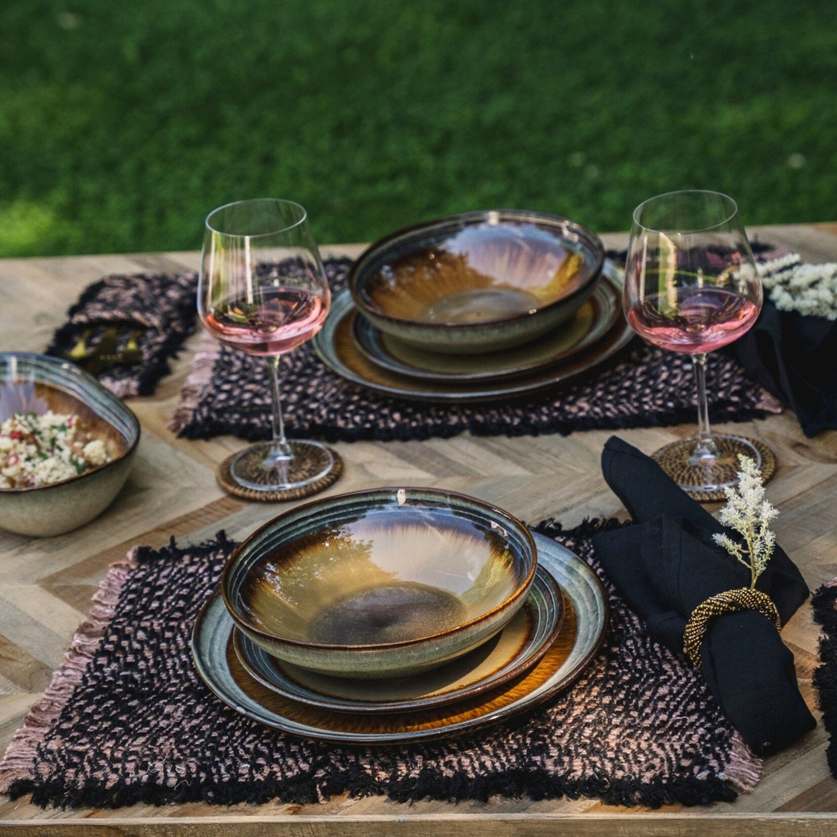 Bazar Bizar Antwerp The Oh My Gee Placemat - Black Copper