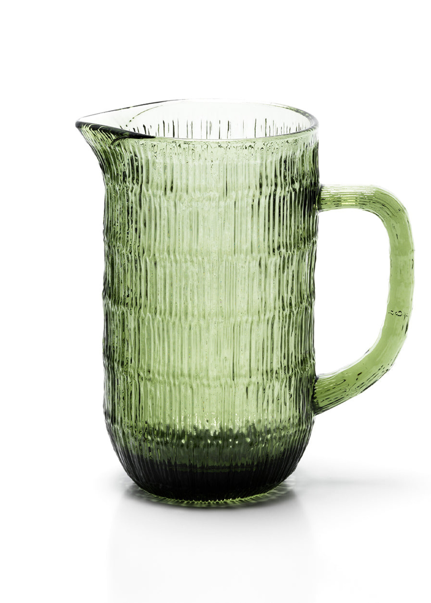 Bazar Bizar Antwerp The Moss Ripple Pitcher - Green