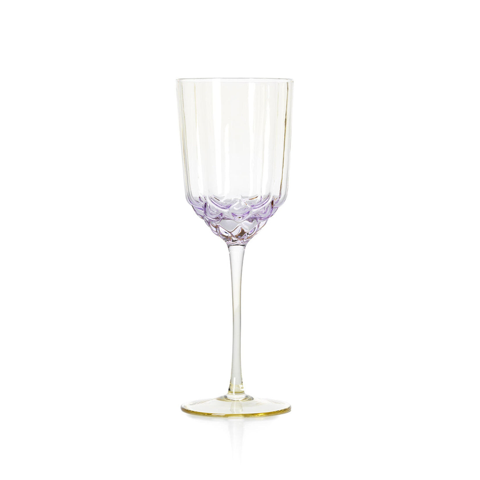 Bazar Bizar Antwerp The Pink Blush Wine Glass - Pink