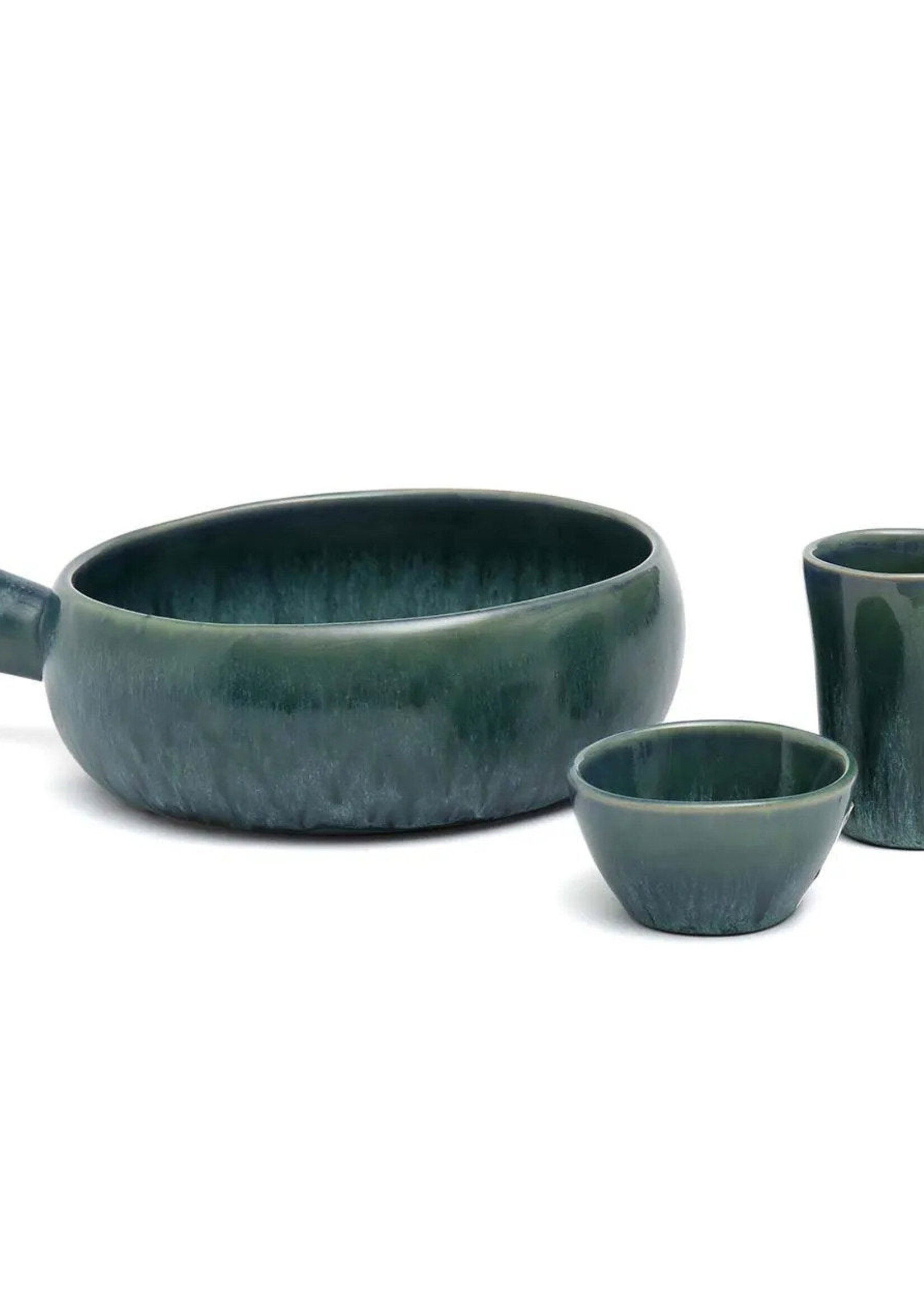 Bazar Bizar Antwerp The Aqua Casserole with Handle