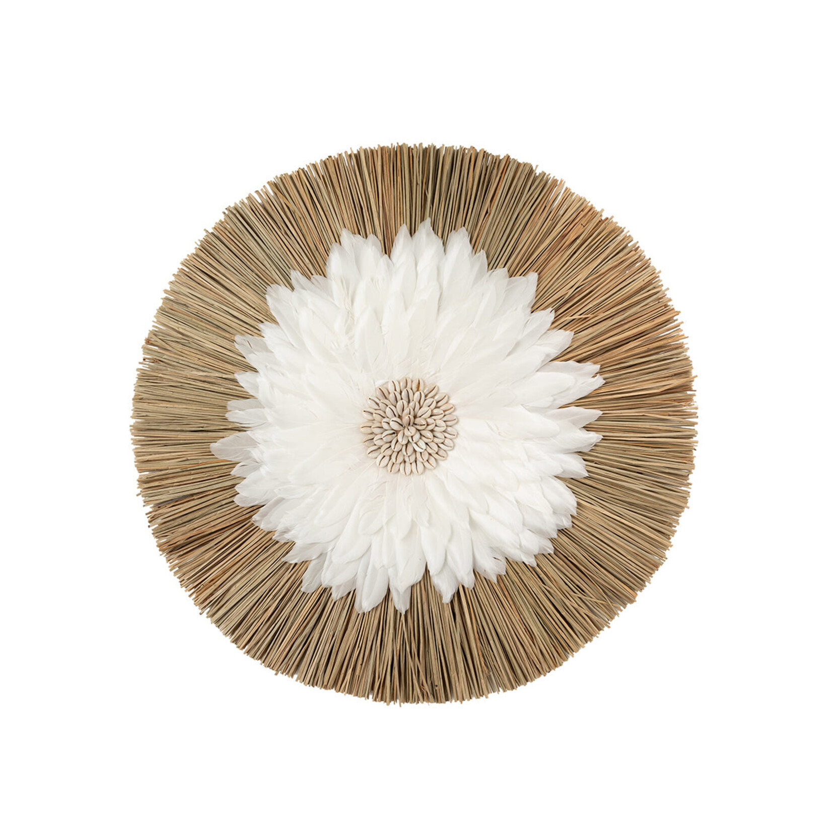 Bazar Bizar Antwerp The Alang Feather Juju - Natural White
