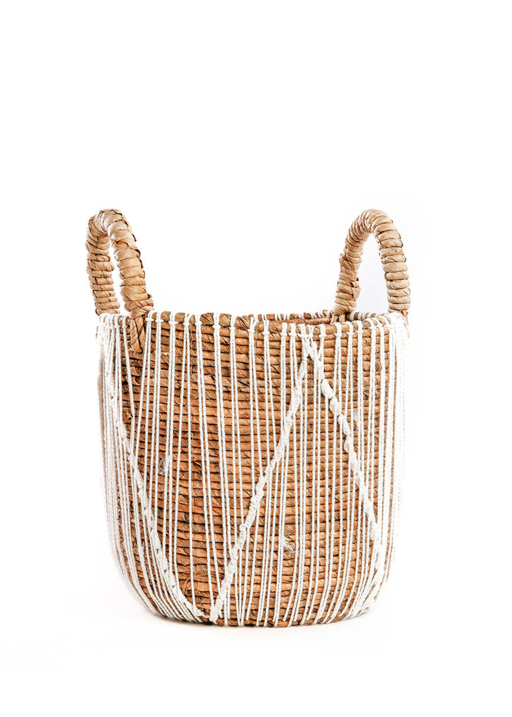 Bazar Bizar Antwerp The Straight Stitched Macrame Basket - S