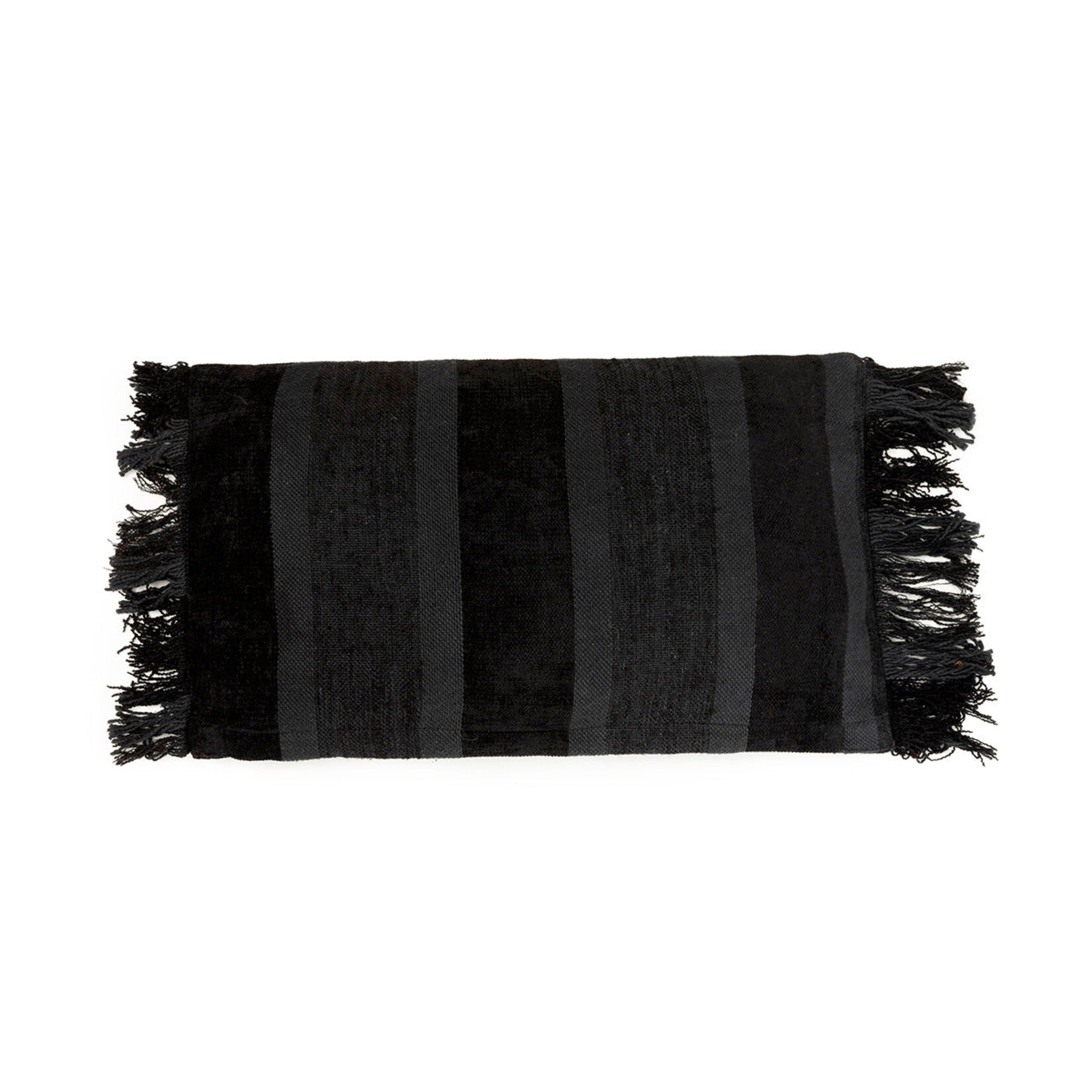 Bazar Bizar Antwerp The Oh My Gee Cushion Cover - Black Velvet - 30x50