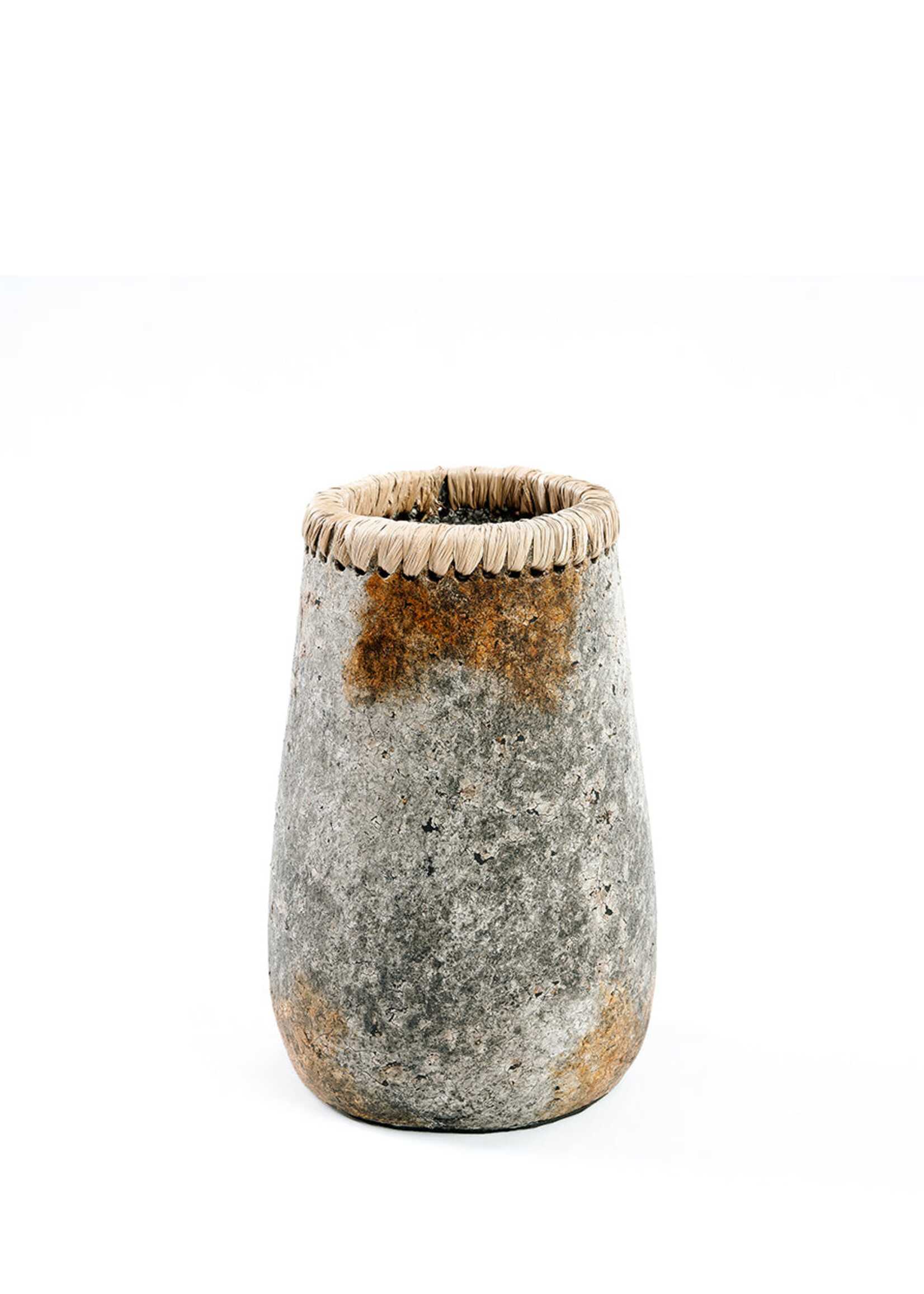 Bazar Bizar Antwerp The Sneaky Vase - Antique Grey - S