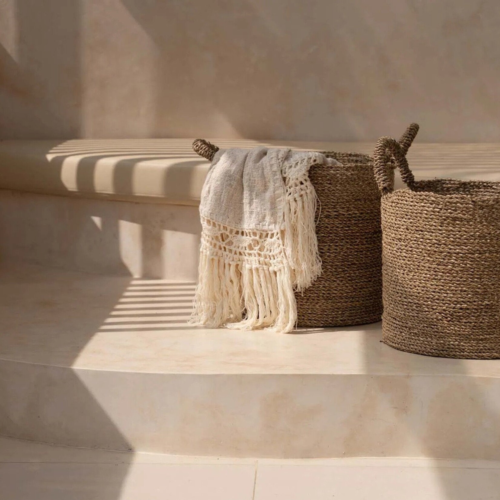 Bazar Bizar Antwerp The Sensity Baskets - Natural - M