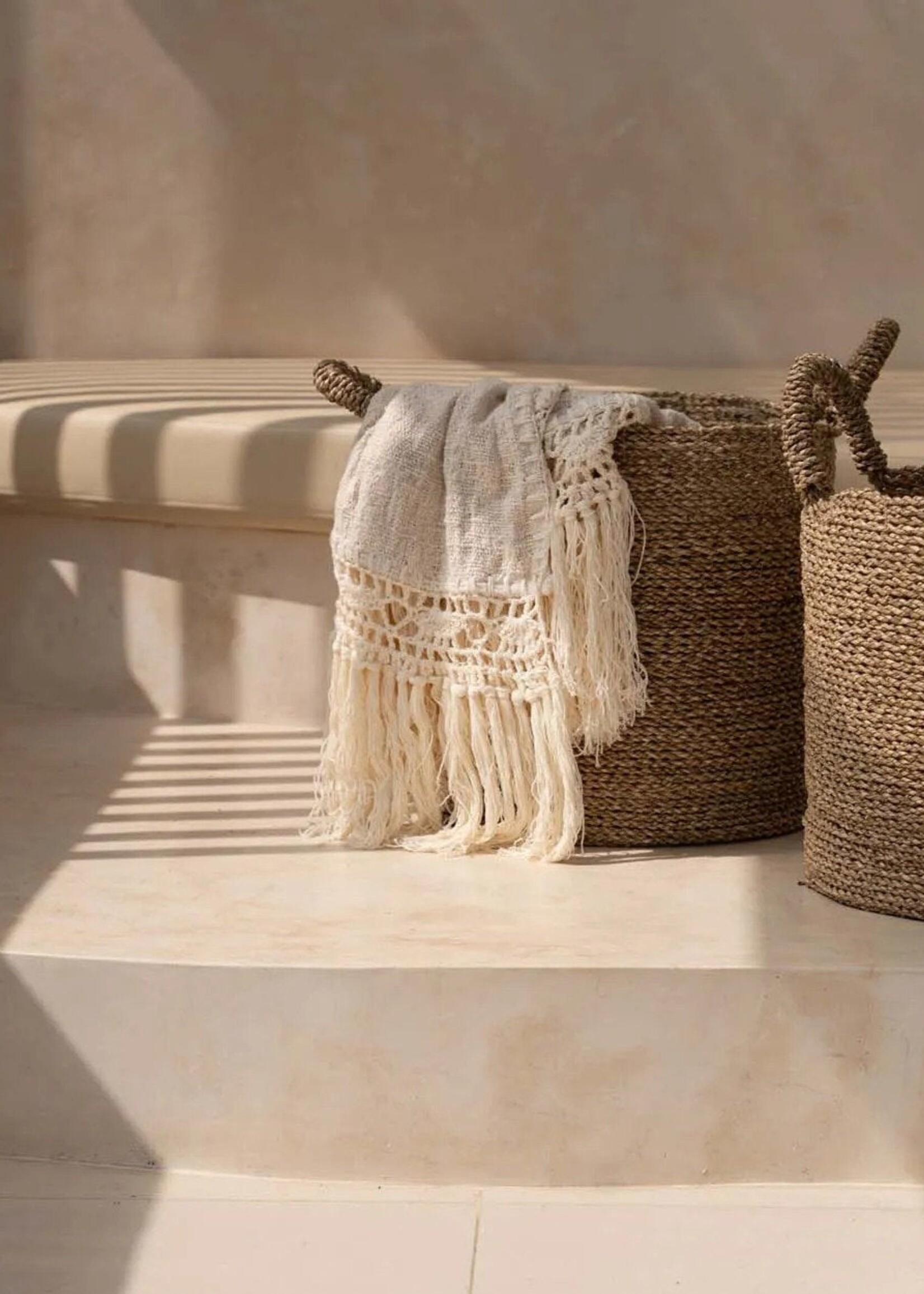 Bazar Bizar Antwerp The Sensity Baskets - Natural - M