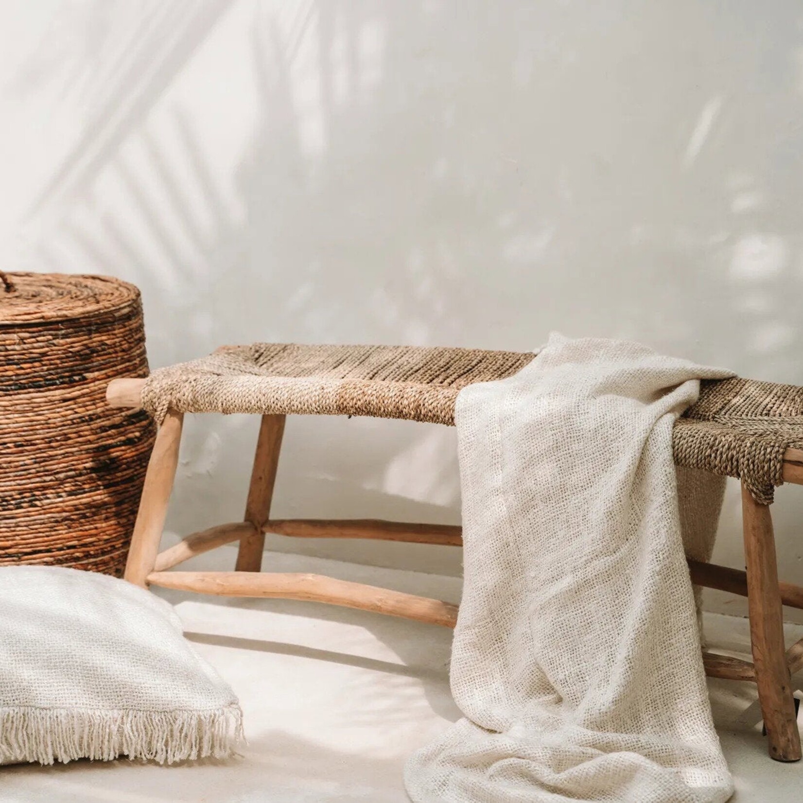 Bazar Bizar Antwerp The s'il vous Plaid - Cream