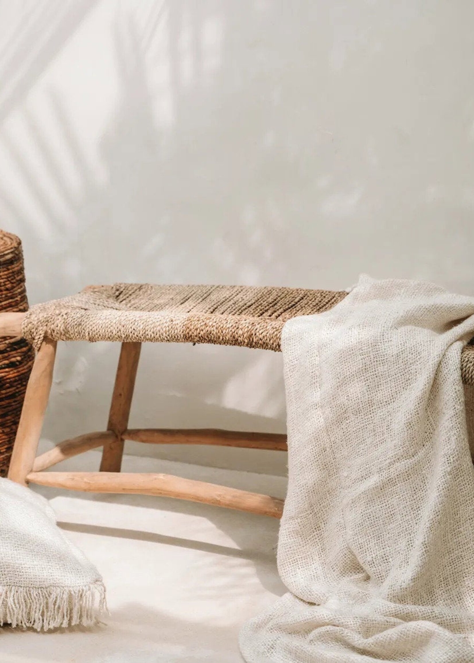 Bazar Bizar Antwerp The s'il vous Plaid - Cream