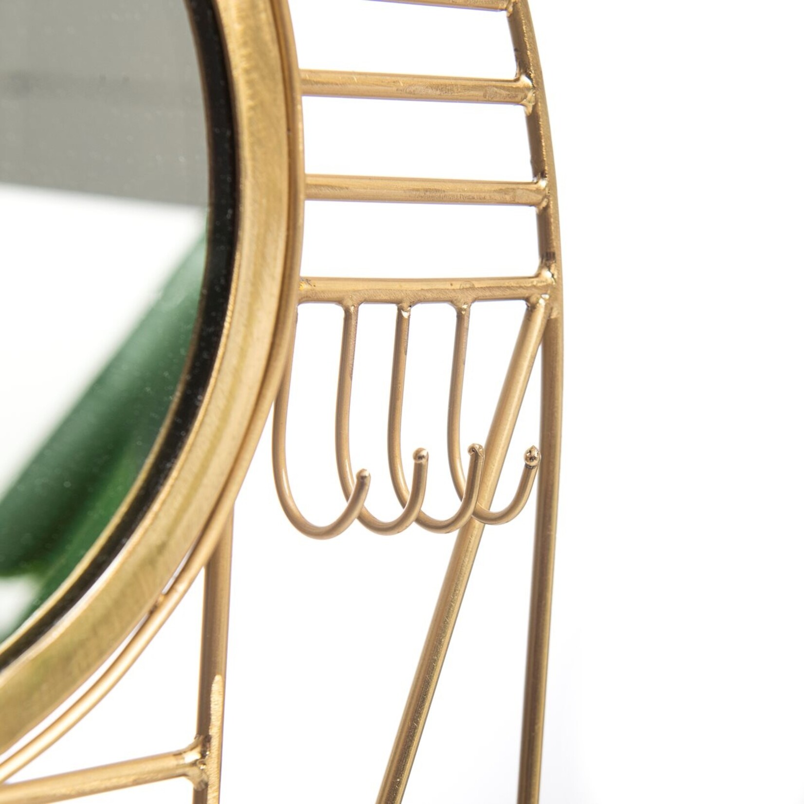 Bazar Bizar Antwerp The Do I Look Pretty Wall Hanger - Brass