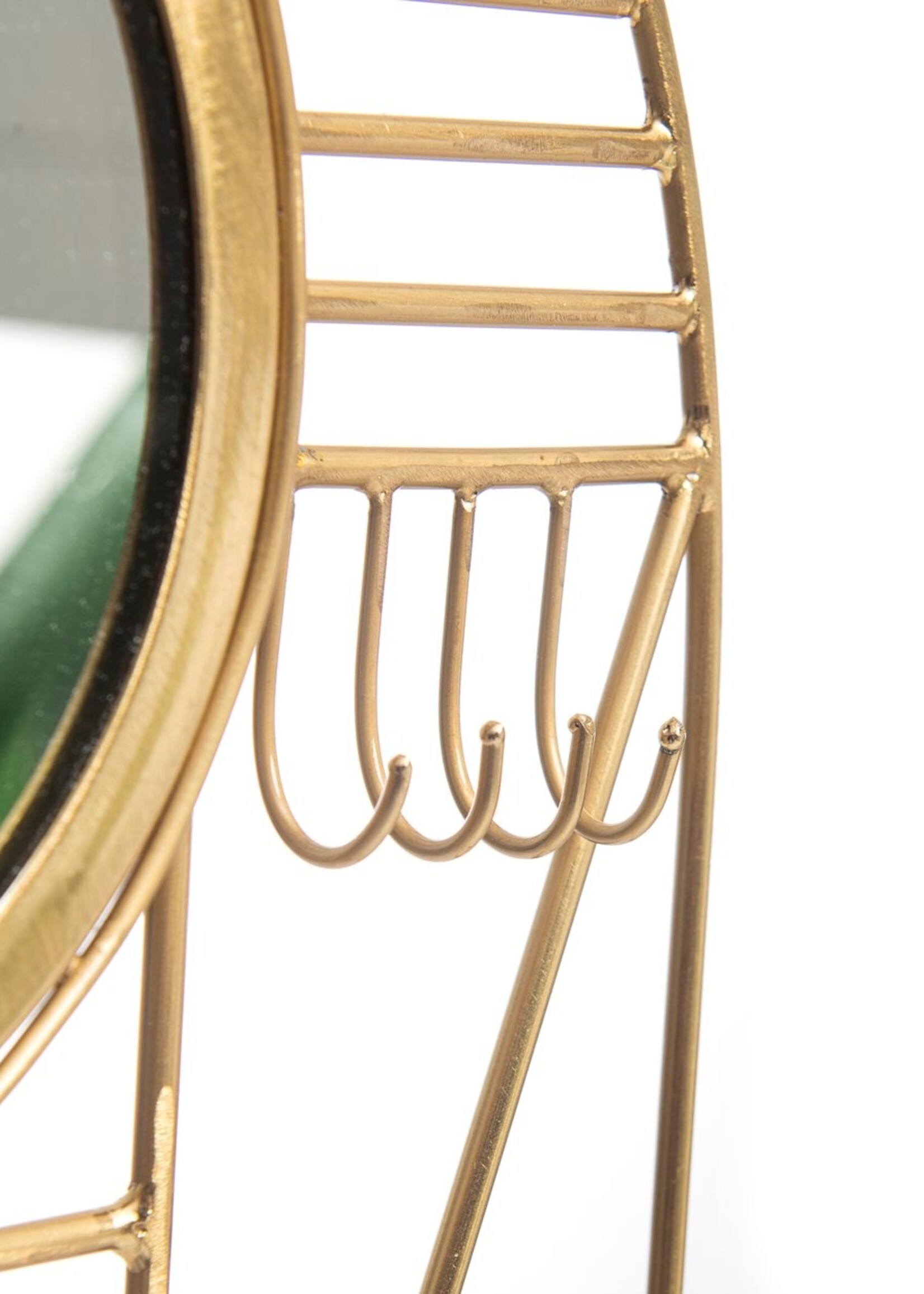 Bazar Bizar Antwerp The Do I Look Pretty Wall Hanger - Brass