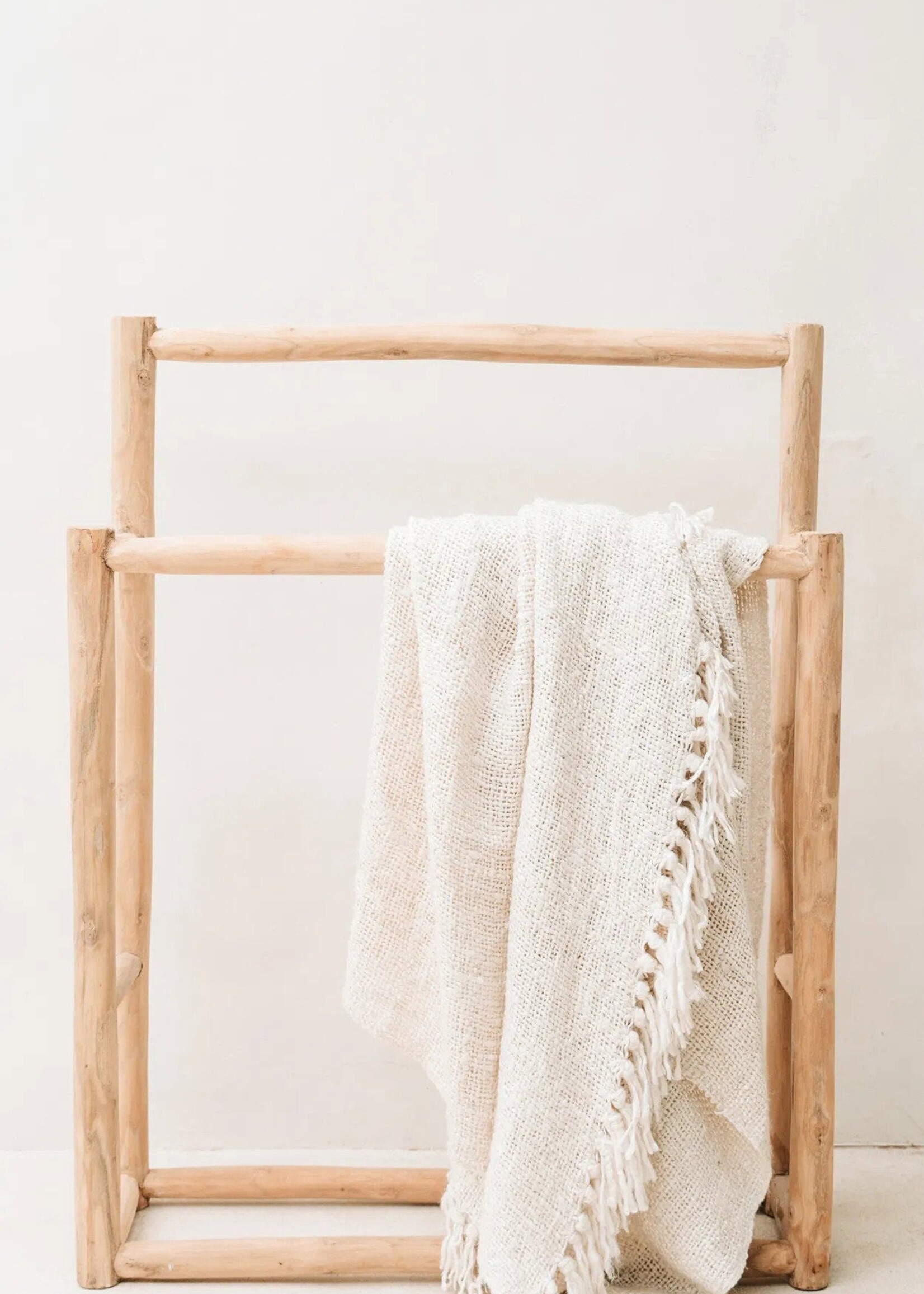 Bazar Bizar Antwerp The s'il vous Plaid - Cream