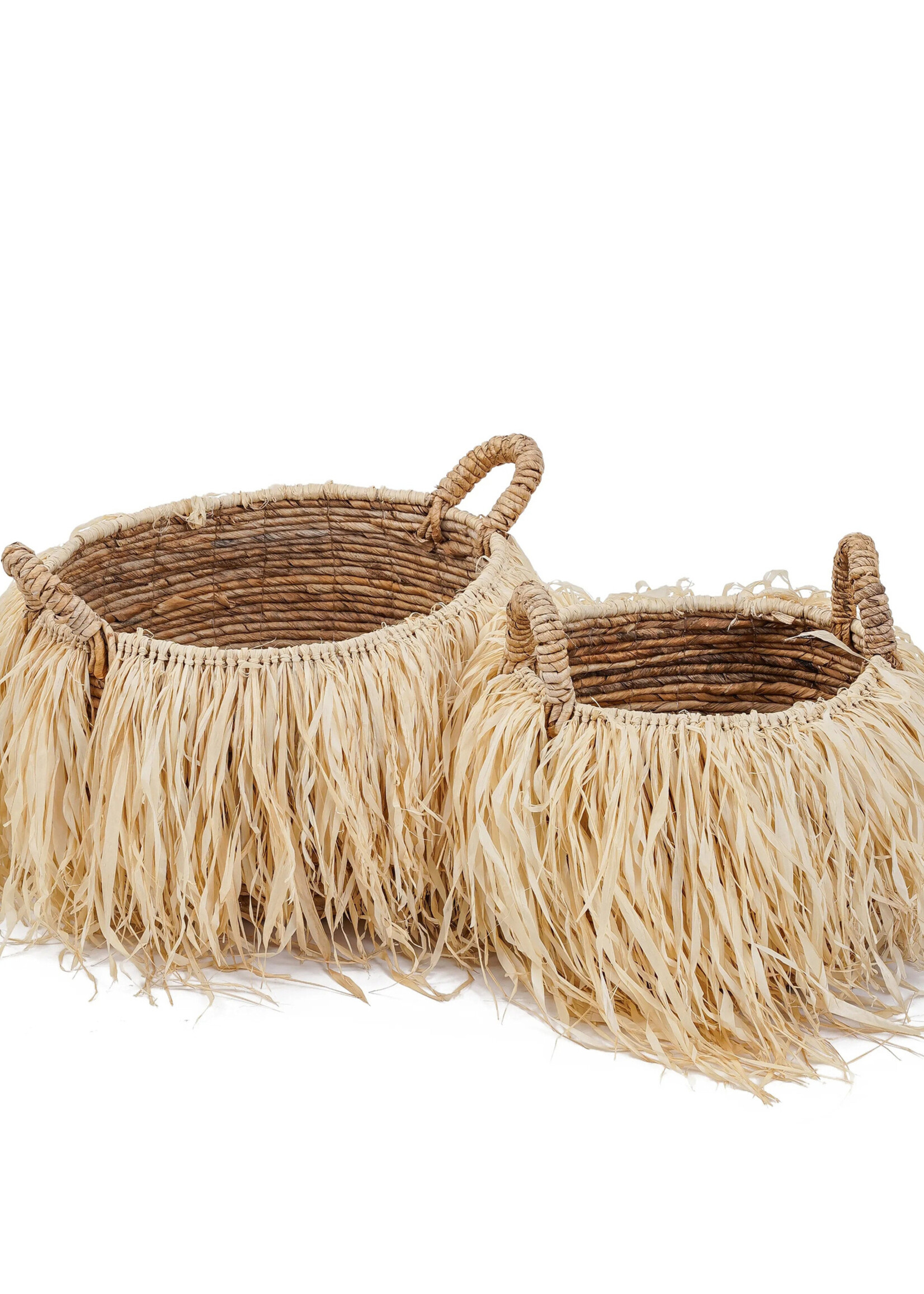 Bazar Bizar Antwerp The Raffia Basket - L