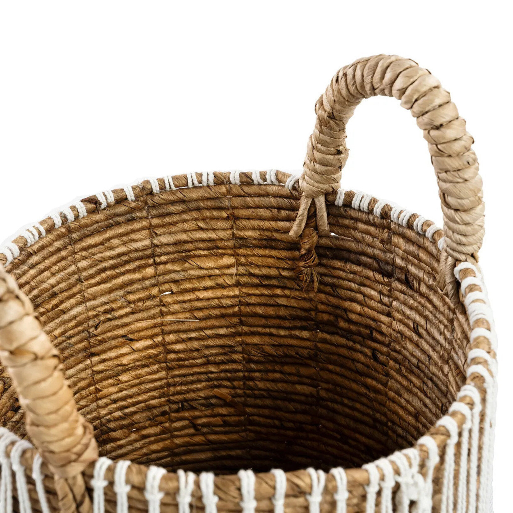 Bazar Bizar Antwerp The Straight Stitched Macrame Basket - S