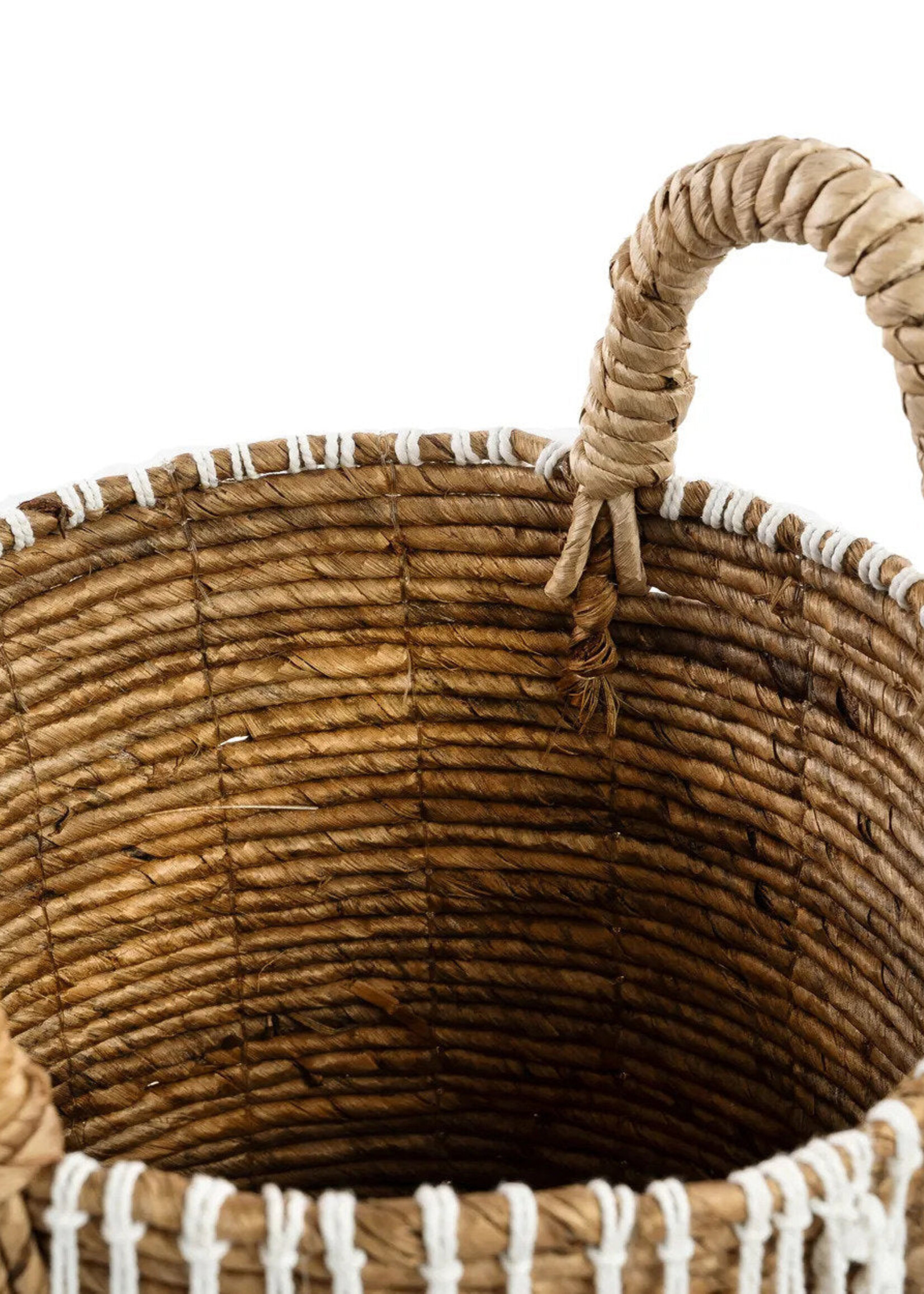 Bazar Bizar Antwerp The Straight Stitched Macrame Basket - S