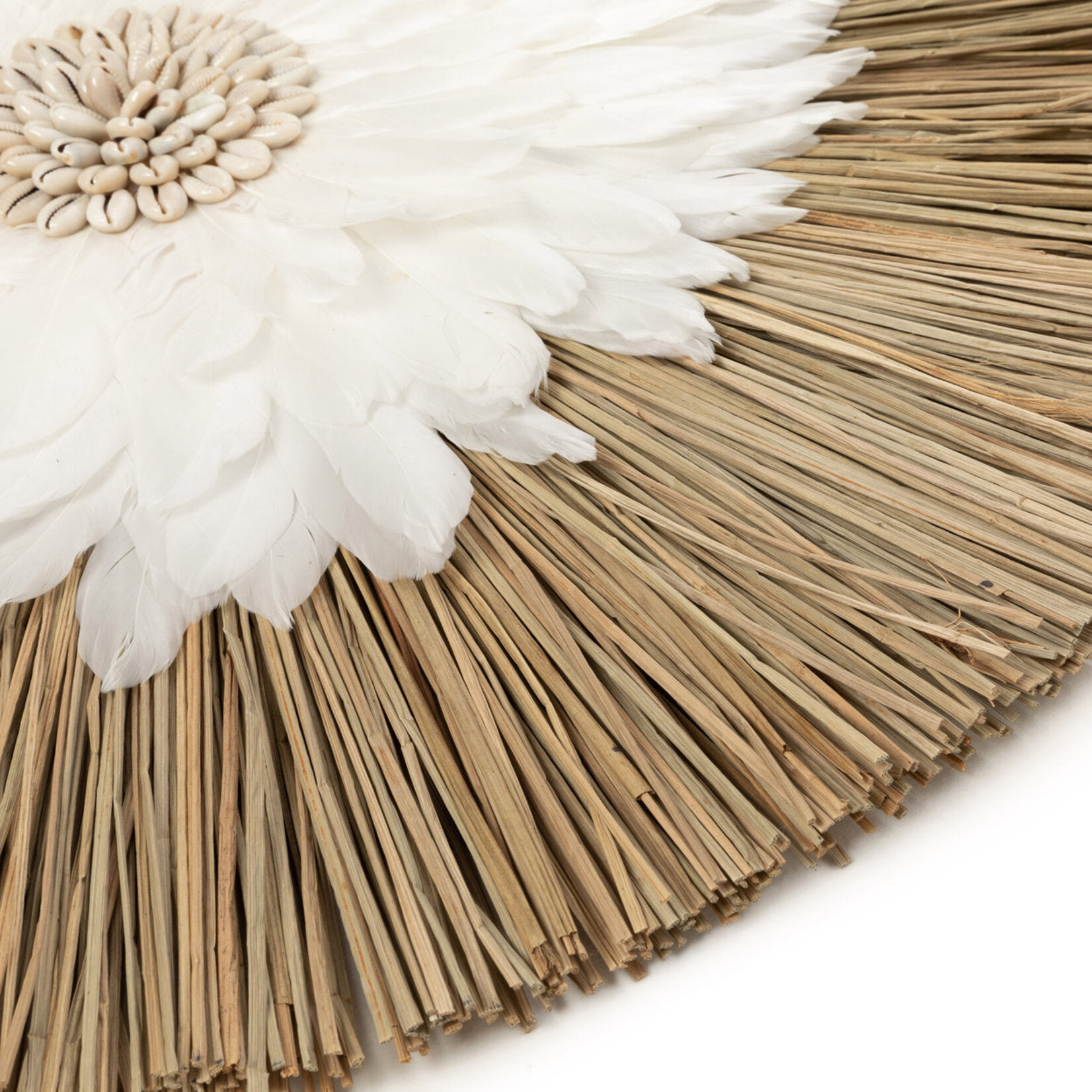 Bazar Bizar Antwerp The Alang Feather Juju - Natural White