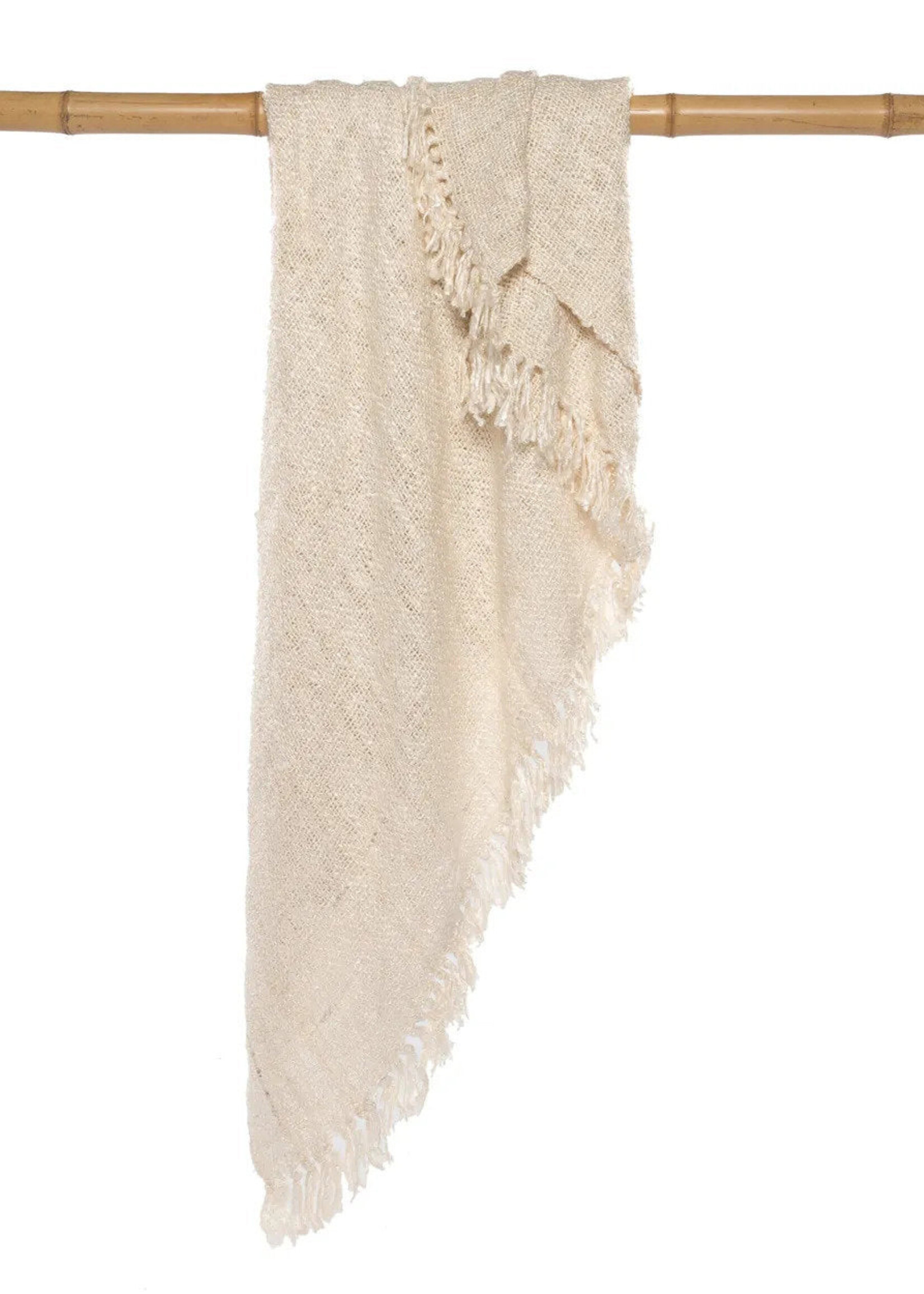 Bazar Bizar Antwerp The s'il vous Plaid - Cream