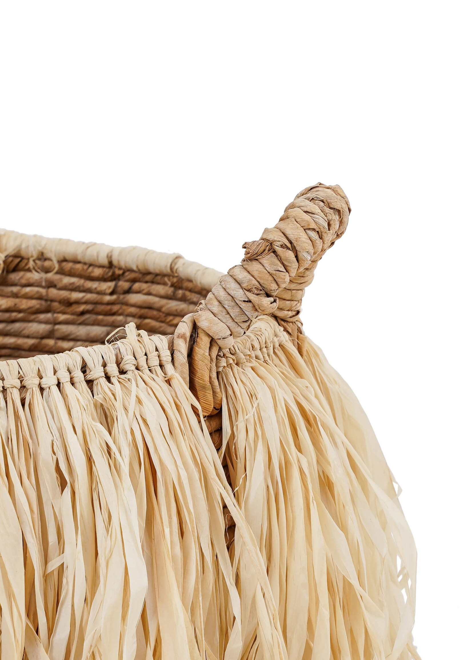 Bazar Bizar Antwerp The Raffia Basket - L