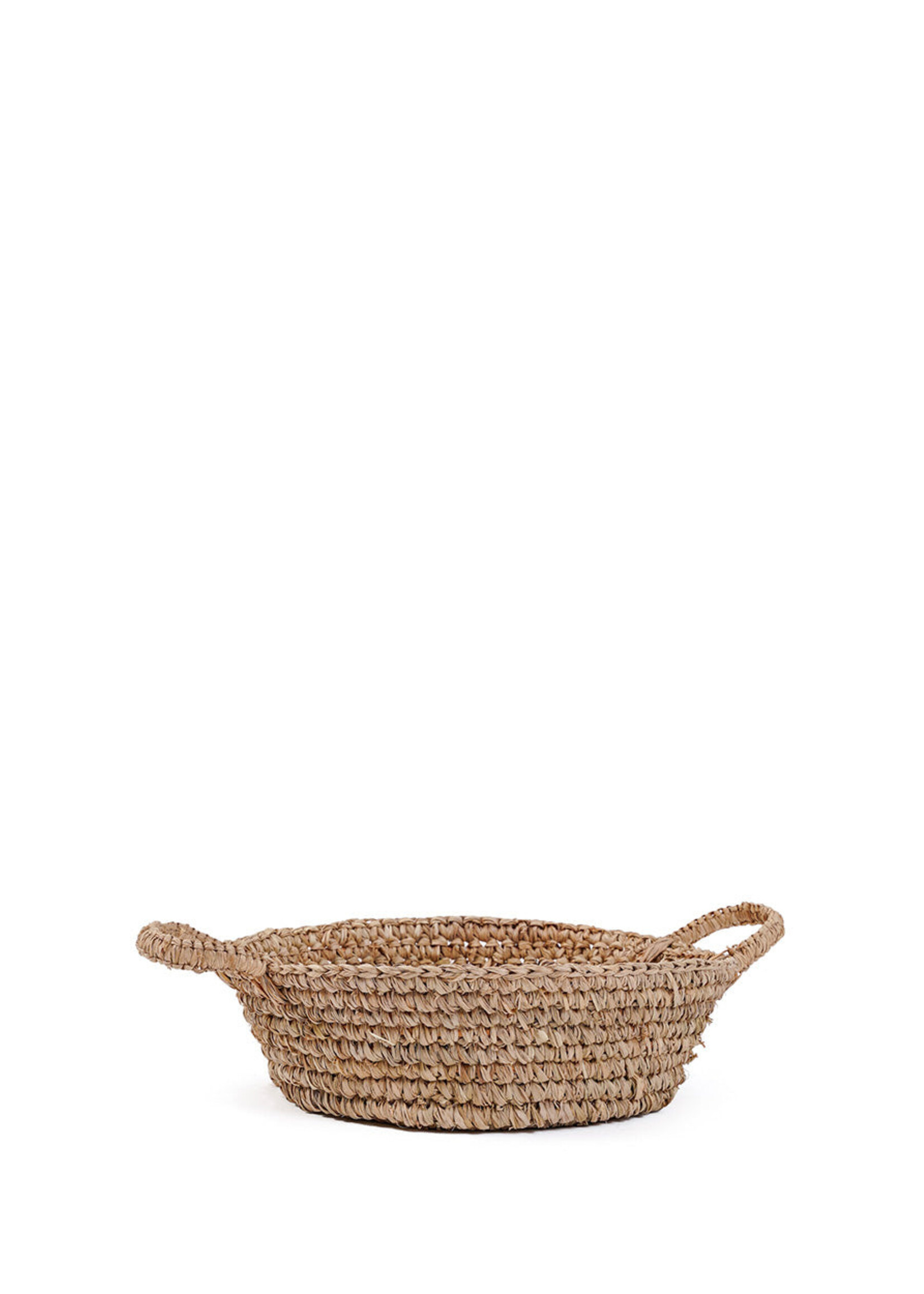 Bazar Bizar Antwerp The Raffia Basket Trays - Natural - S