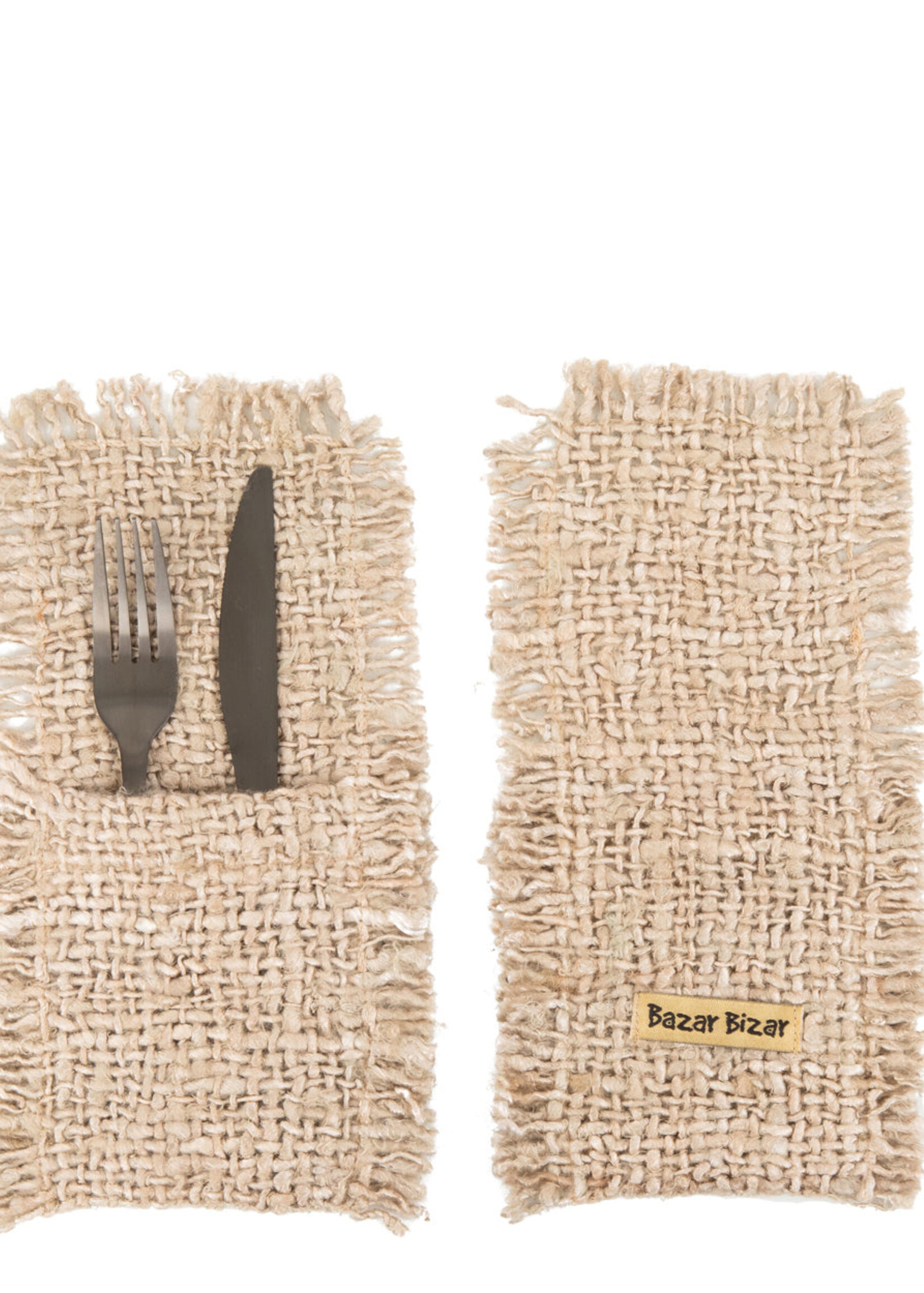 Bazar Bizar Antwerp The Oh My Gee Cutlery Holder - Beige