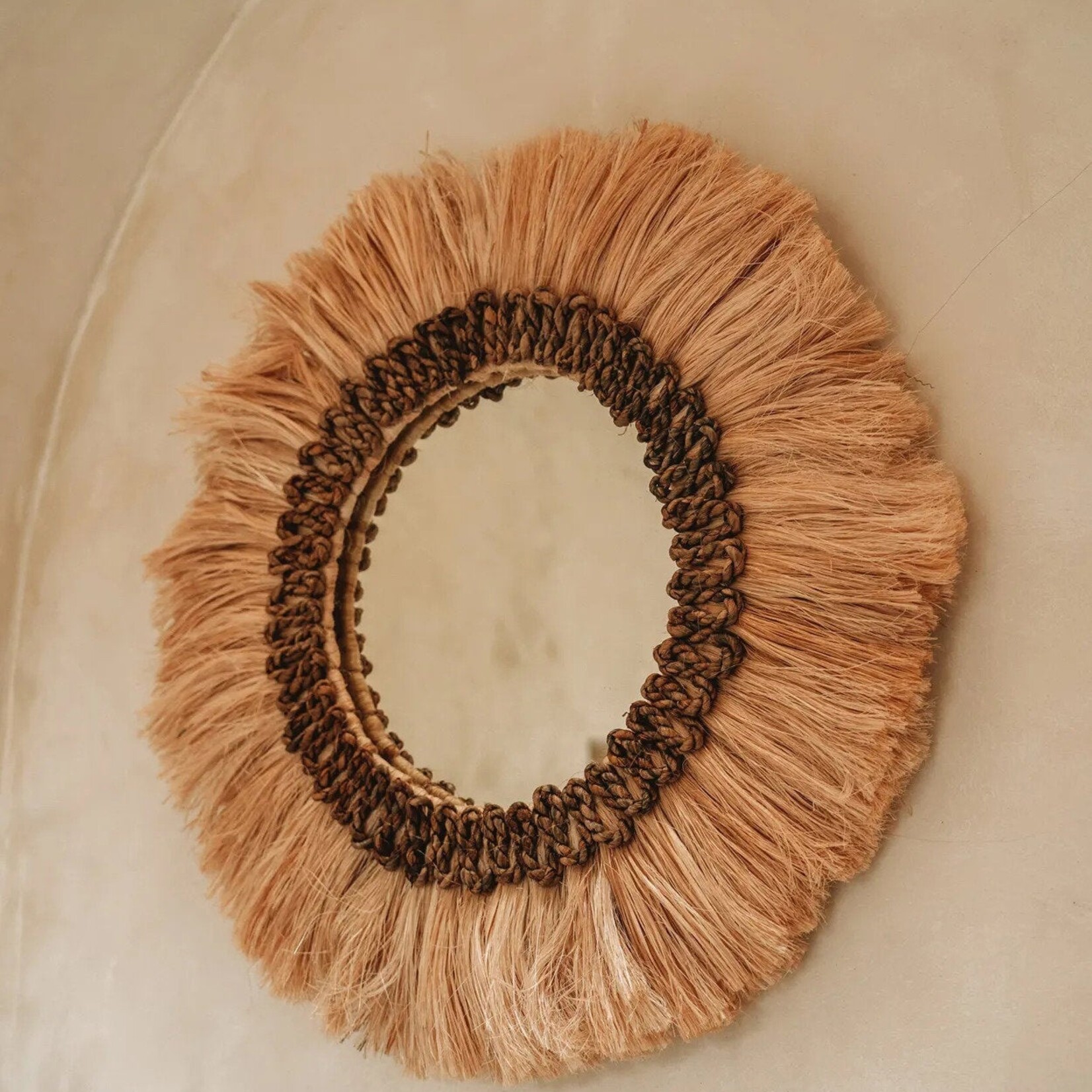 Bazar Bizar Antwerp The Mowgli Mirror - Natural - M
