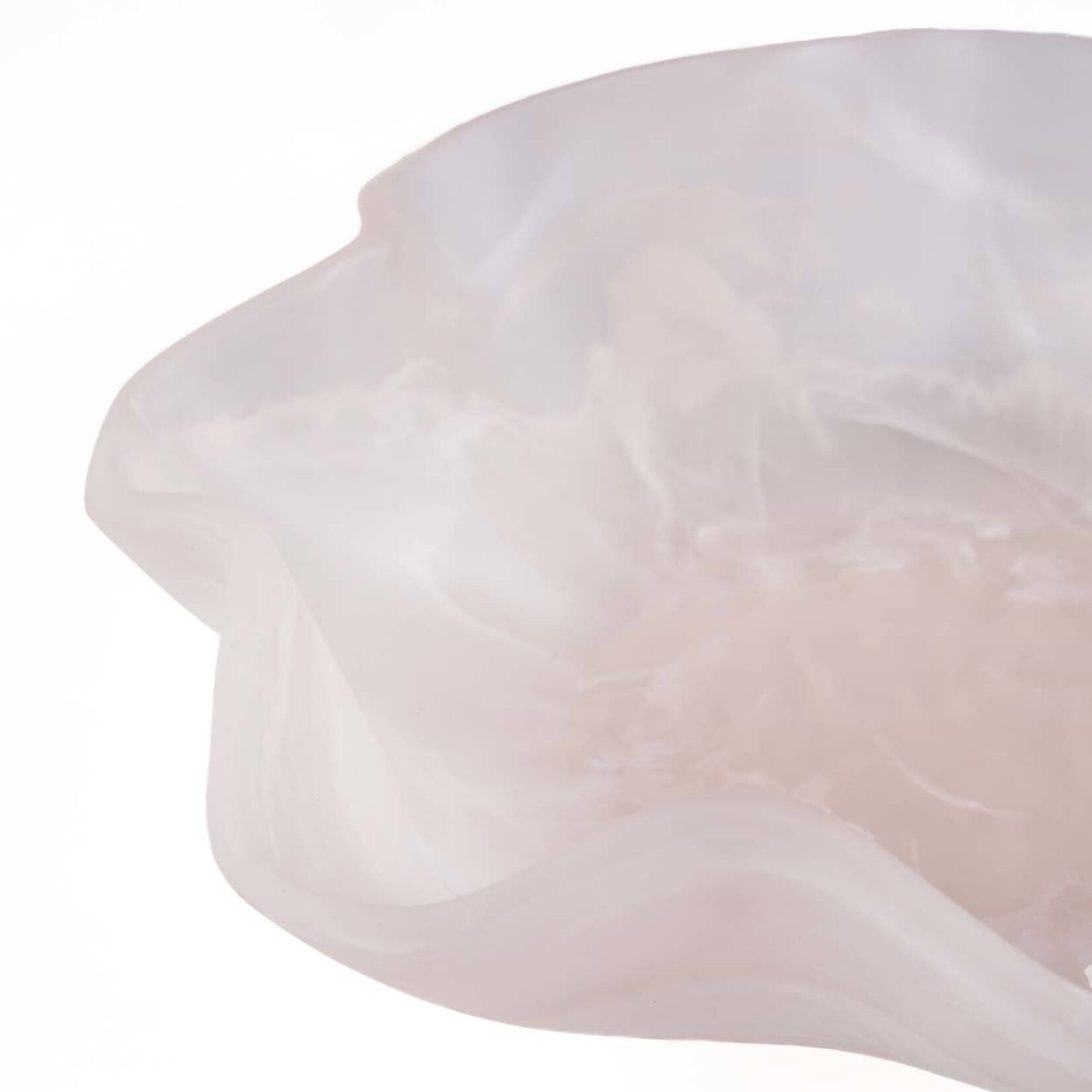 Bazar Bizar Antwerp The Resin Organic Fruit Bowl - Pink White