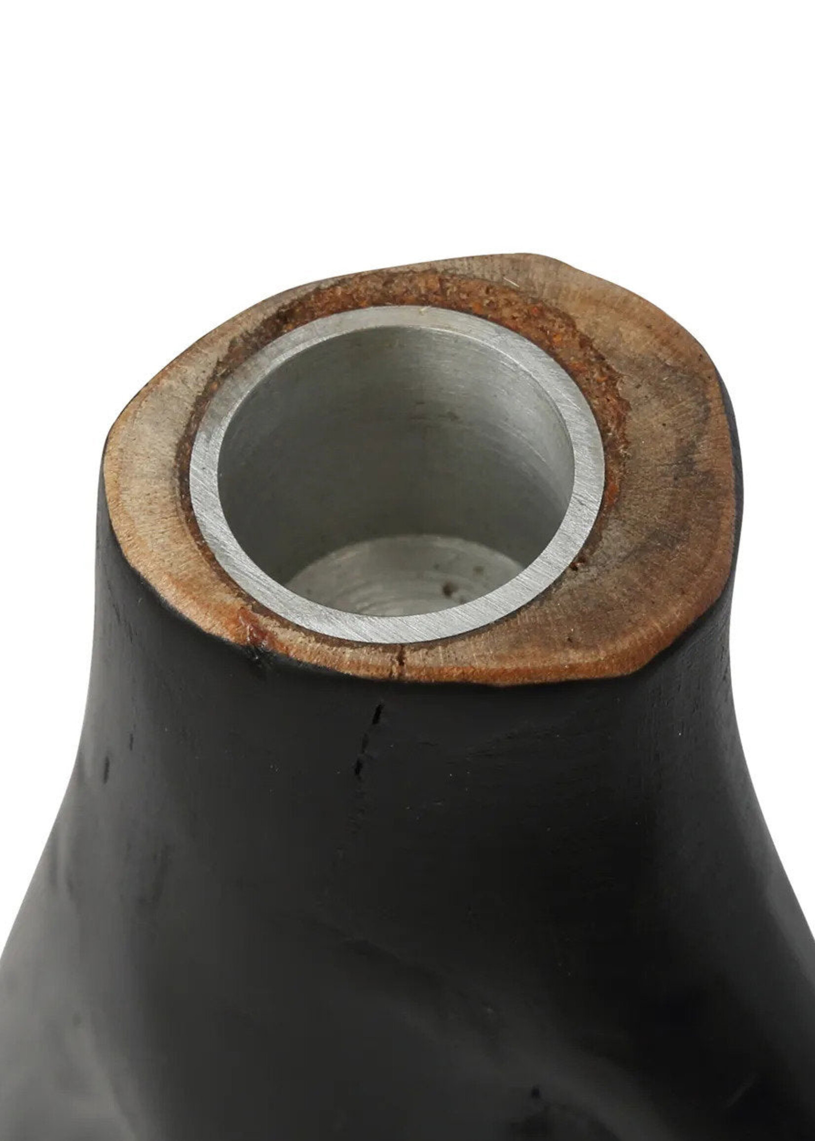 Bazar Bizar Antwerp The Triple Twig Candle Holder - Black