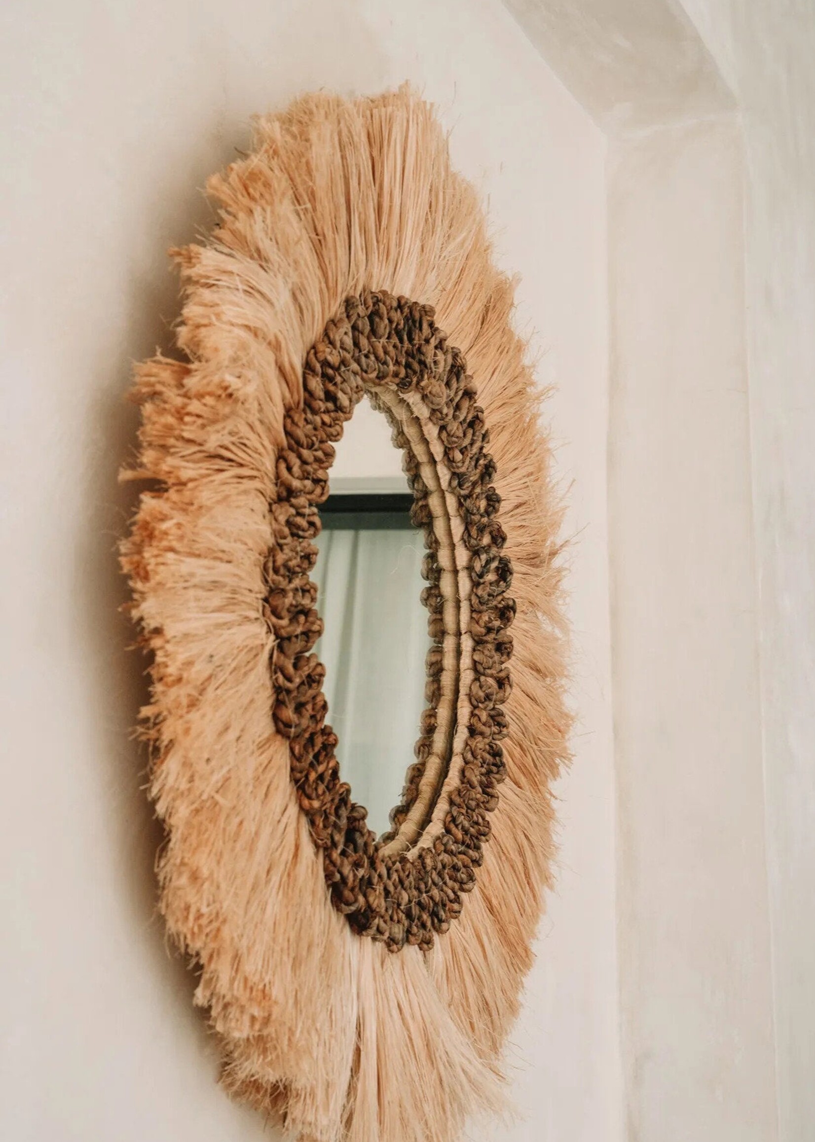 Bazar Bizar Antwerp The Mowgli Mirror - Natural - M