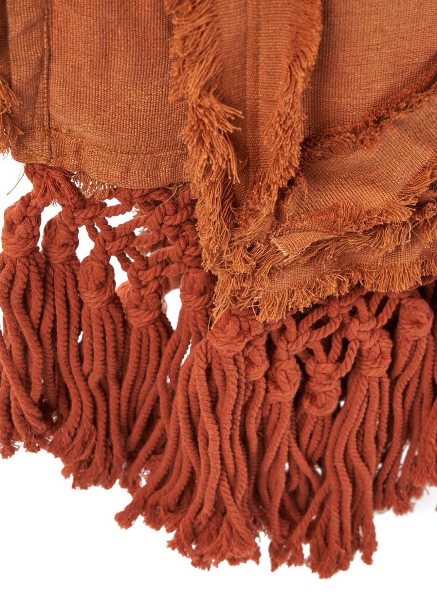 Bazar Bizar Antwerp The Berber Bed Throw - Terracotta
