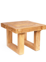 Bazar Bizar Antwerp The Reclaimed Teak Side Table - Natural