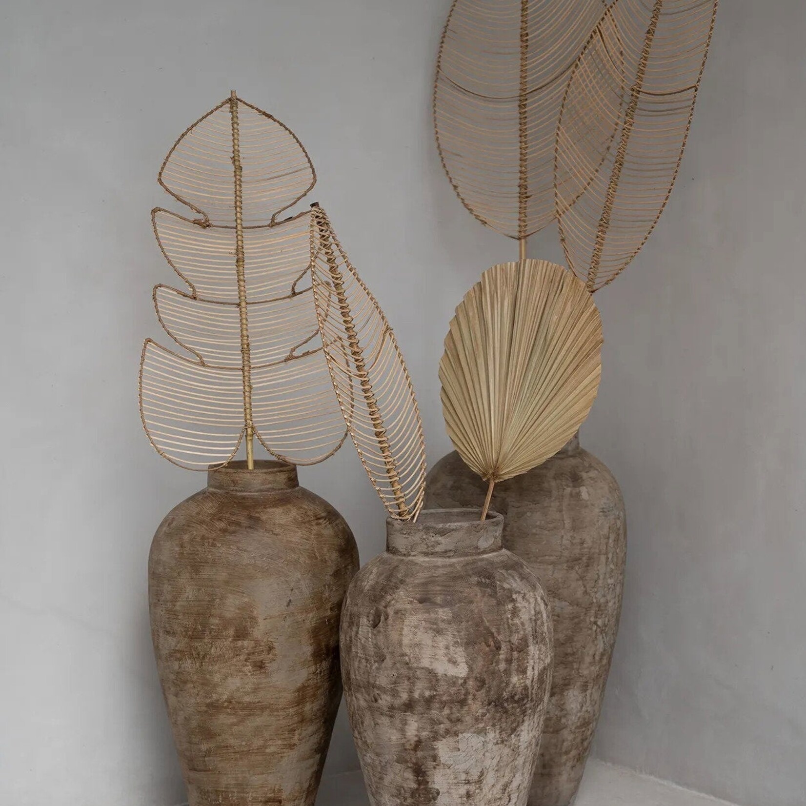 Bazar Bizar Antwerp The Rattan Monstera - Natural