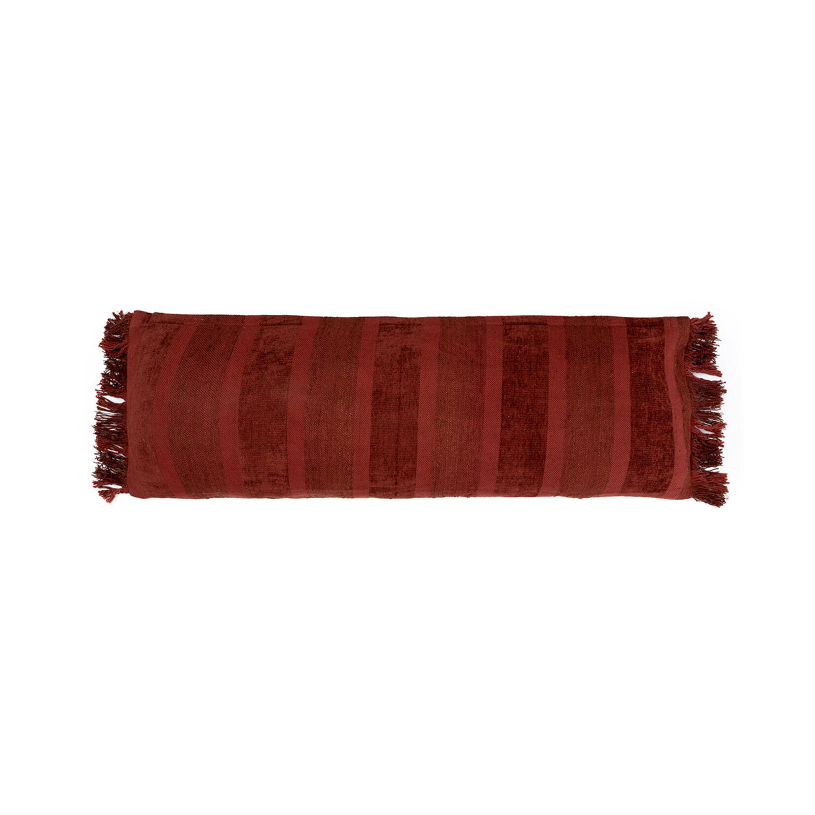 Bazar Bizar Antwerp The Oh My Gee Cushion Cover - Burgundy Velvet - 35x100