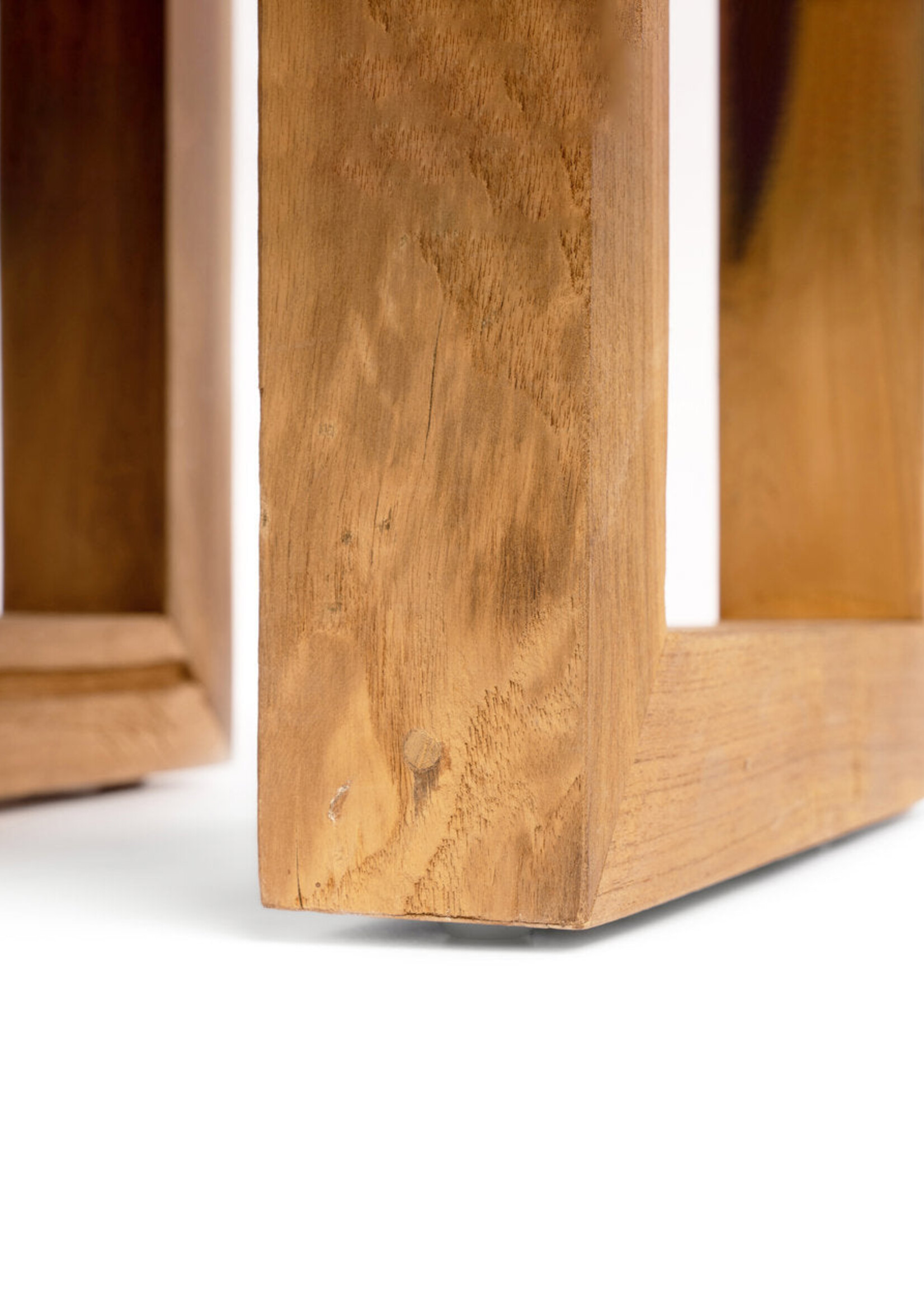 Bazar Bizar Antwerp The Reclaimed Teak Side Table - Natural