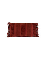 Bazar Bizar Antwerp The Oh My Gee Cushion Cover - Burgundy Velvet - 30x50