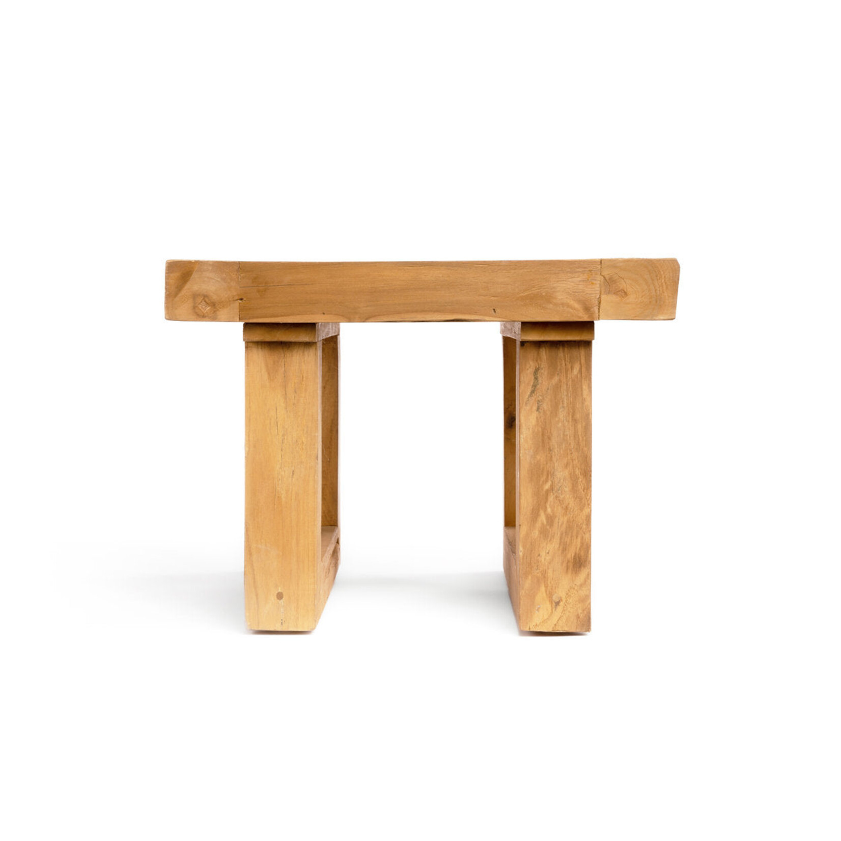 Bazar Bizar Antwerp The Reclaimed Teak Side Table - Natural