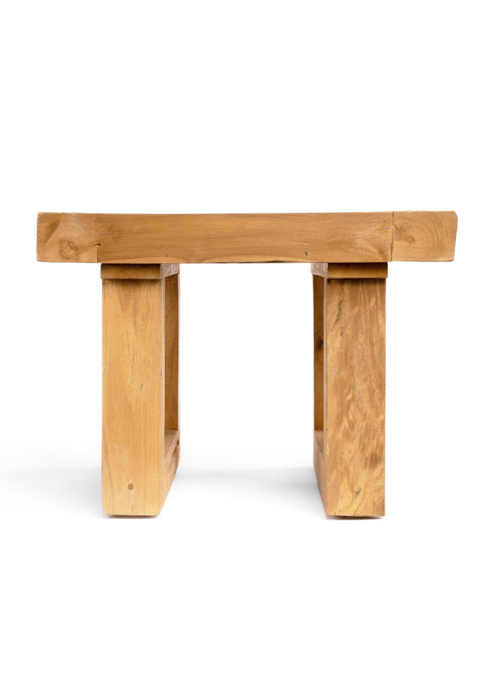 Bazar Bizar Antwerp The Reclaimed Teak Side Table - Natural