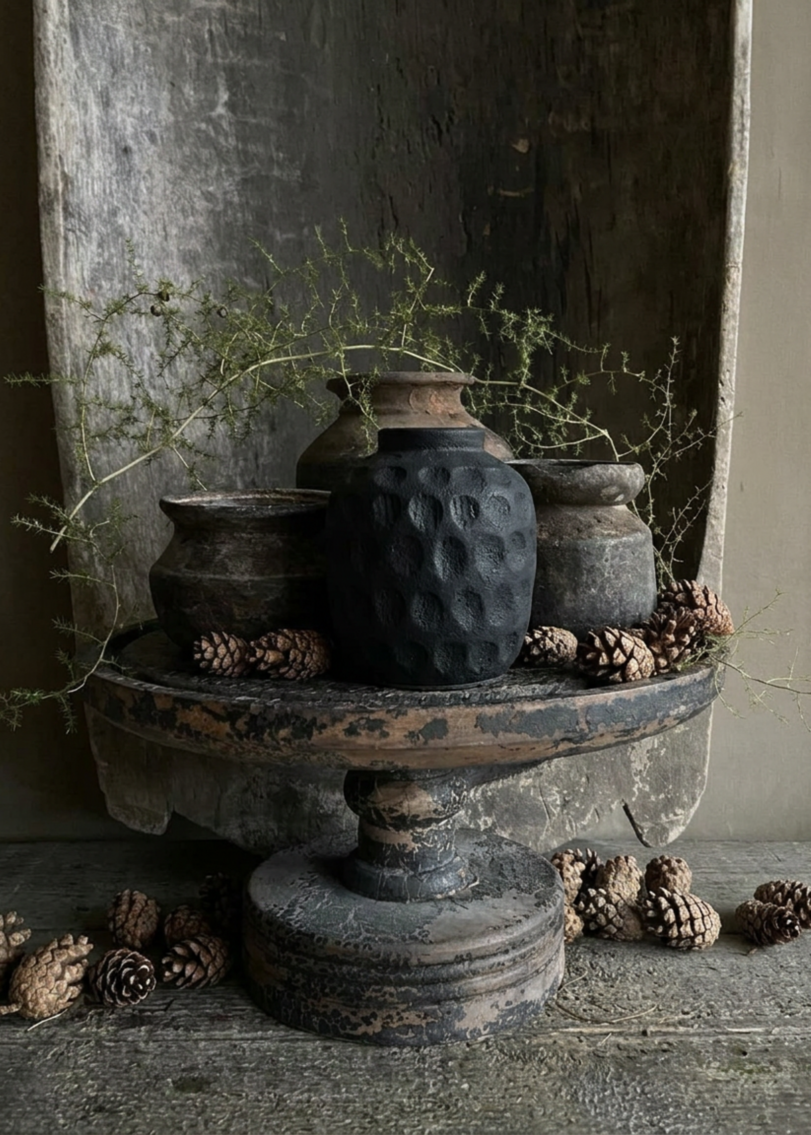 Bazar Bizar Antwerp The Trendy Vase - Black - M