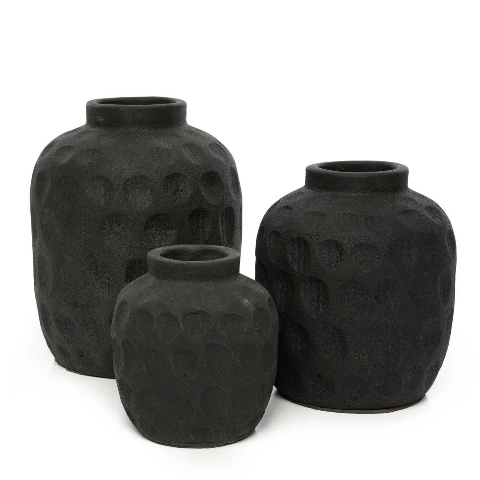 Bazar Bizar Antwerp The Trendy Vase - Black - M