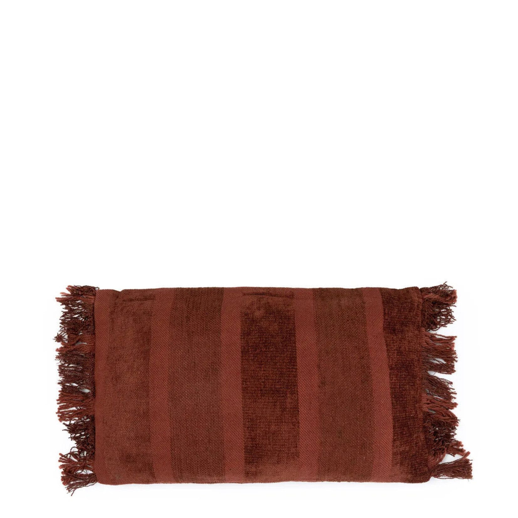 Bazar Bizar Antwerp The Oh My Gee Cushion Cover - Burgundy Velvet - 30x50