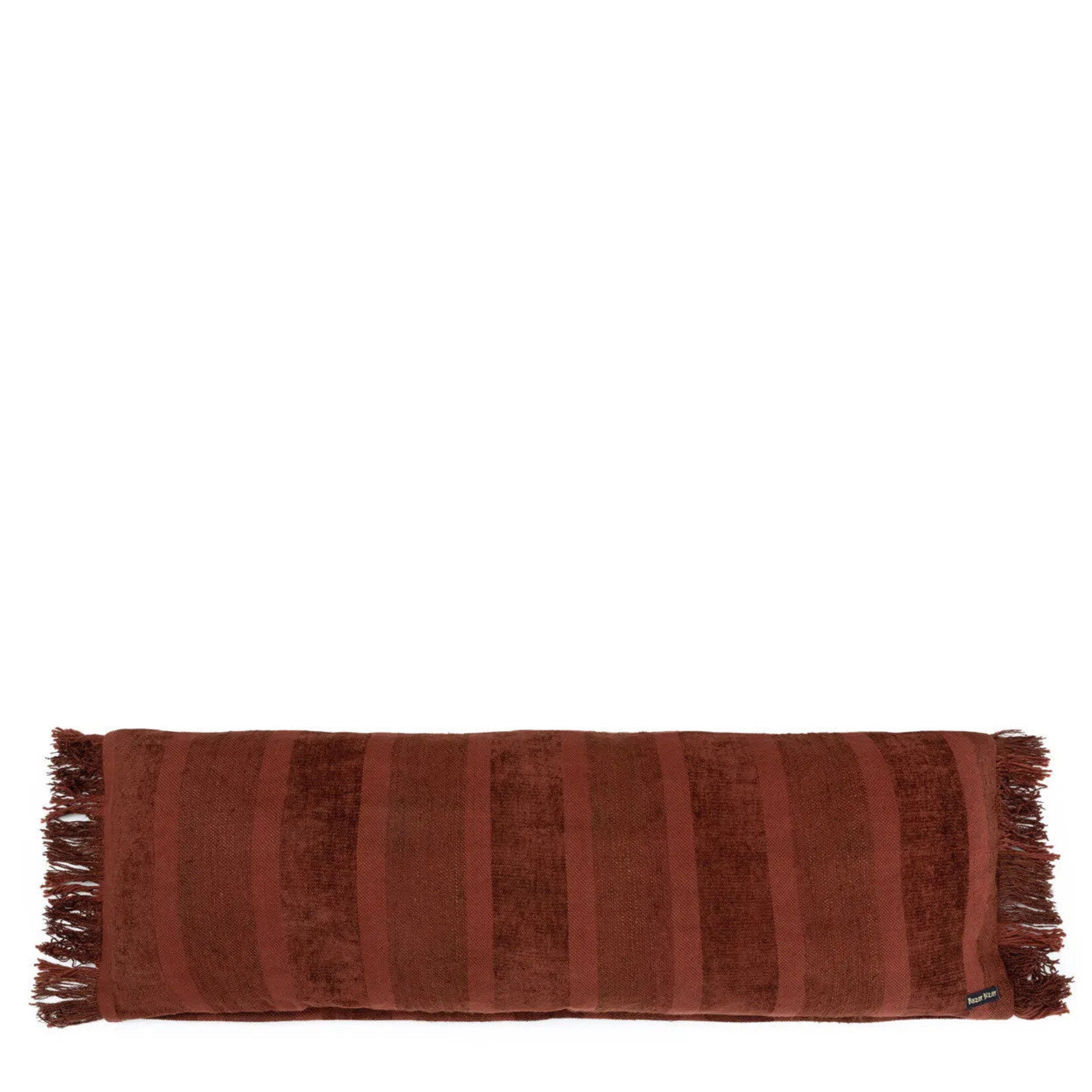 Bazar Bizar Antwerp The Oh My Gee Cushion Cover - Burgundy Velvet - 35x100