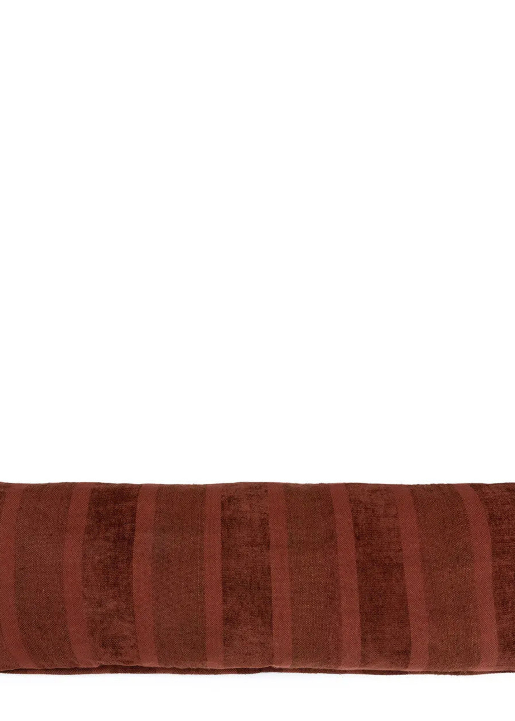 Bazar Bizar Antwerp The Oh My Gee Cushion Cover - Burgundy Velvet - 35x100