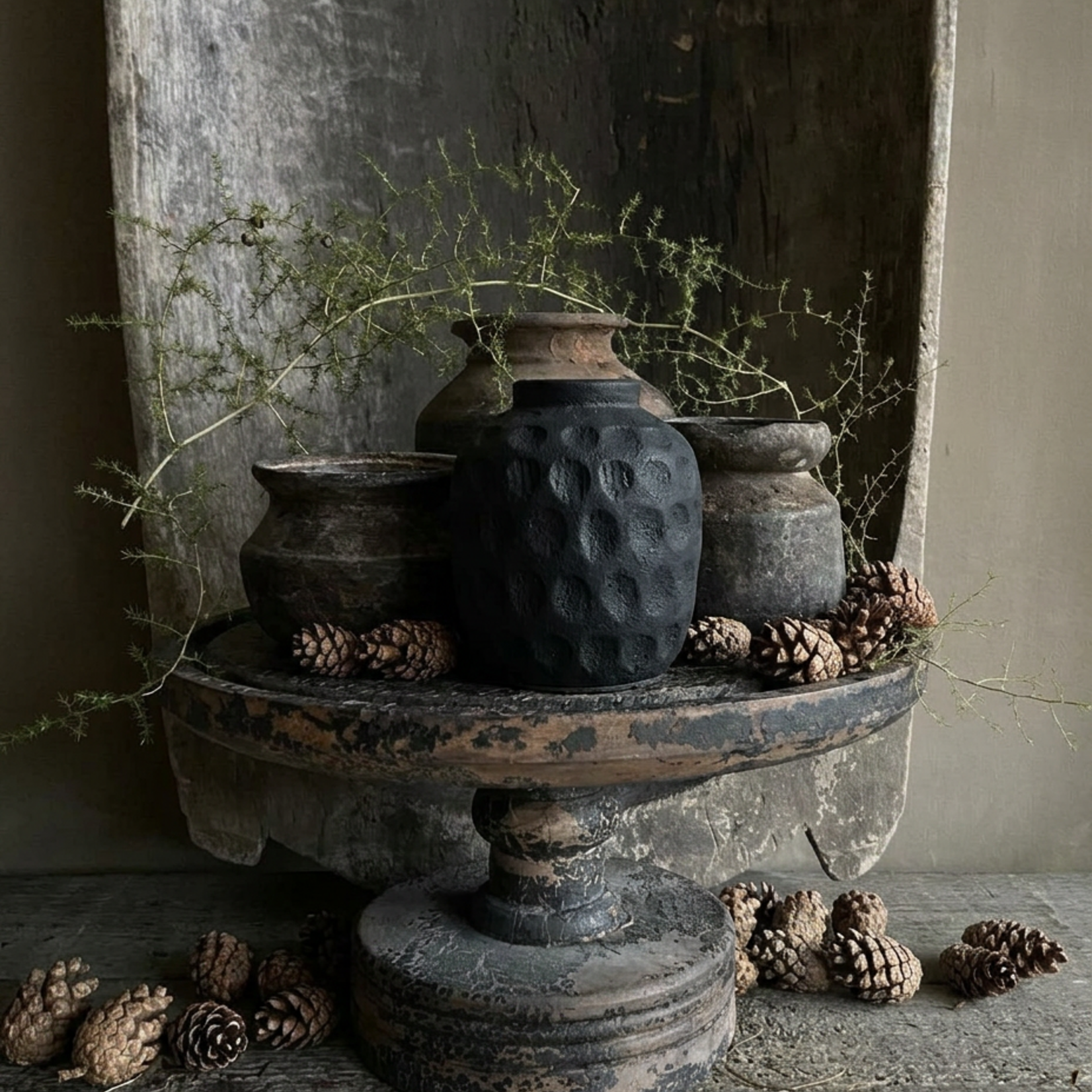 Bazar Bizar Antwerp The Trendy Vase - Black - M