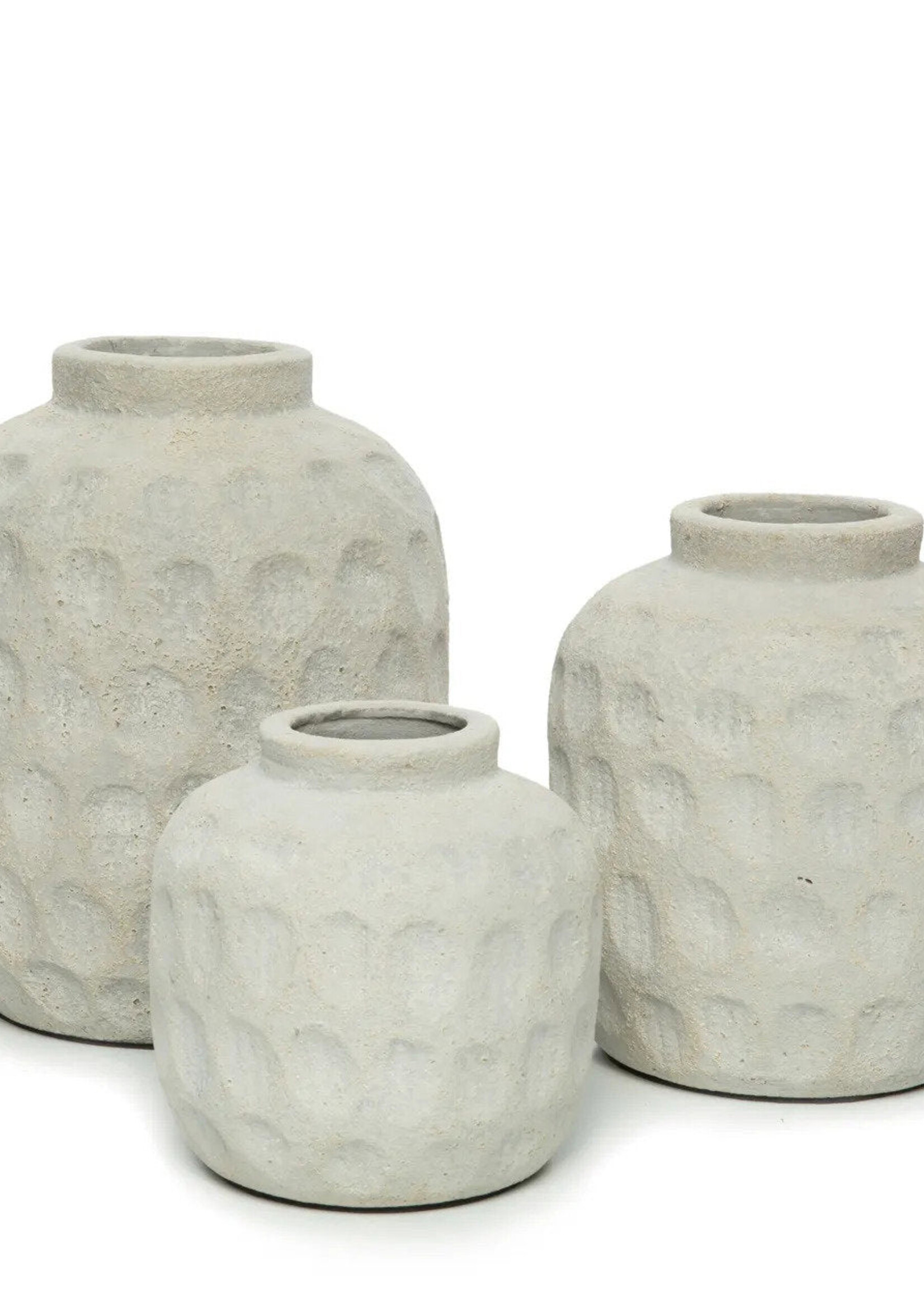 Bazar Bizar Antwerp The Trendy Vase - Concrete - M